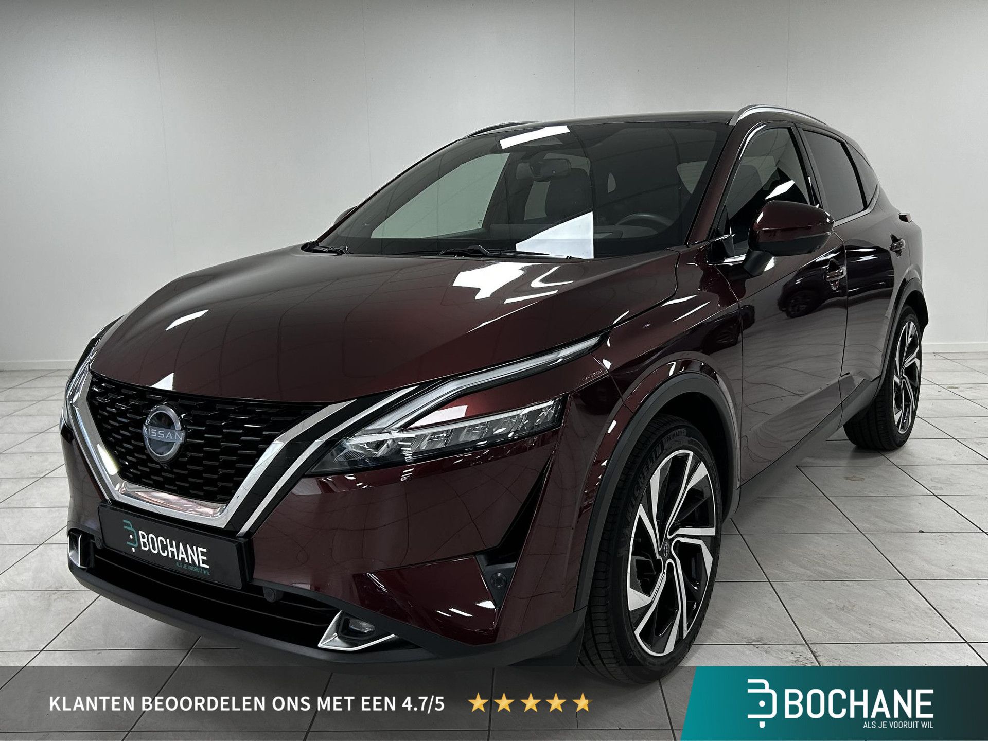Nissan QASHQAI met kenteken Z-512-BJ – vooraanzicht