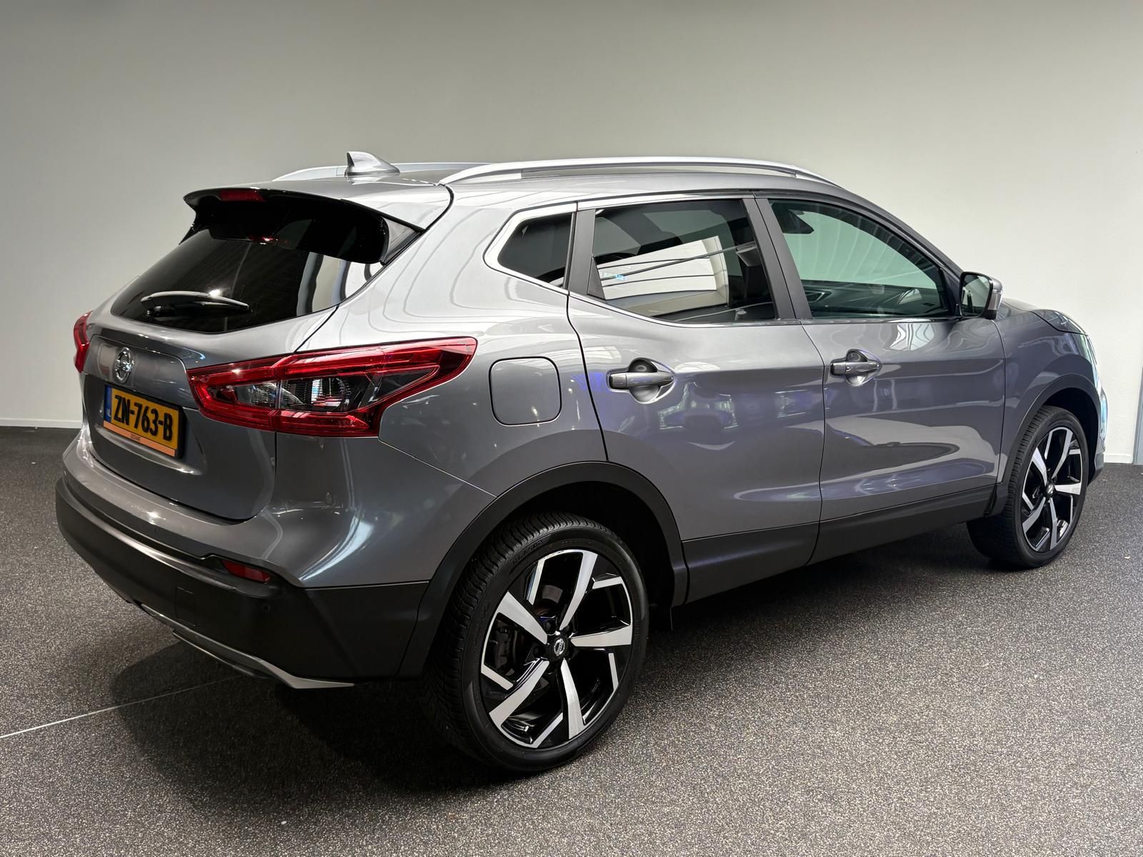 Nissan QASHQAI met kenteken ZN-763-B – achteraanzicht