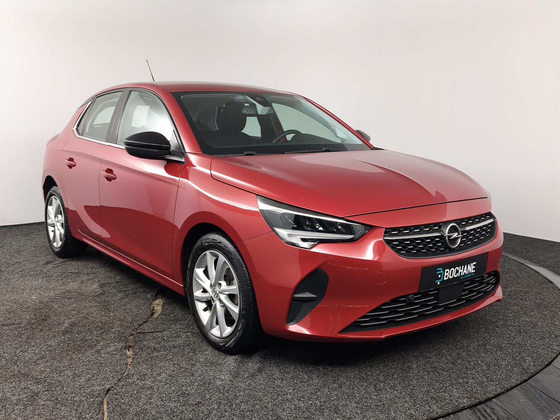 Opel Corsa met kenteken L-629-JF – detailfoto