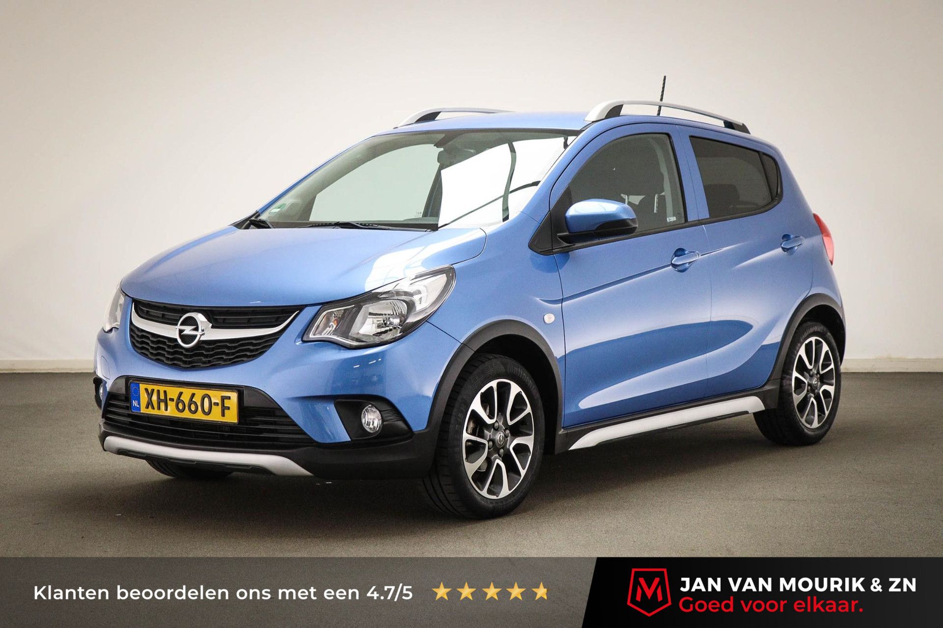 Opel KARL met kenteken XH-660-F – vooraanzicht