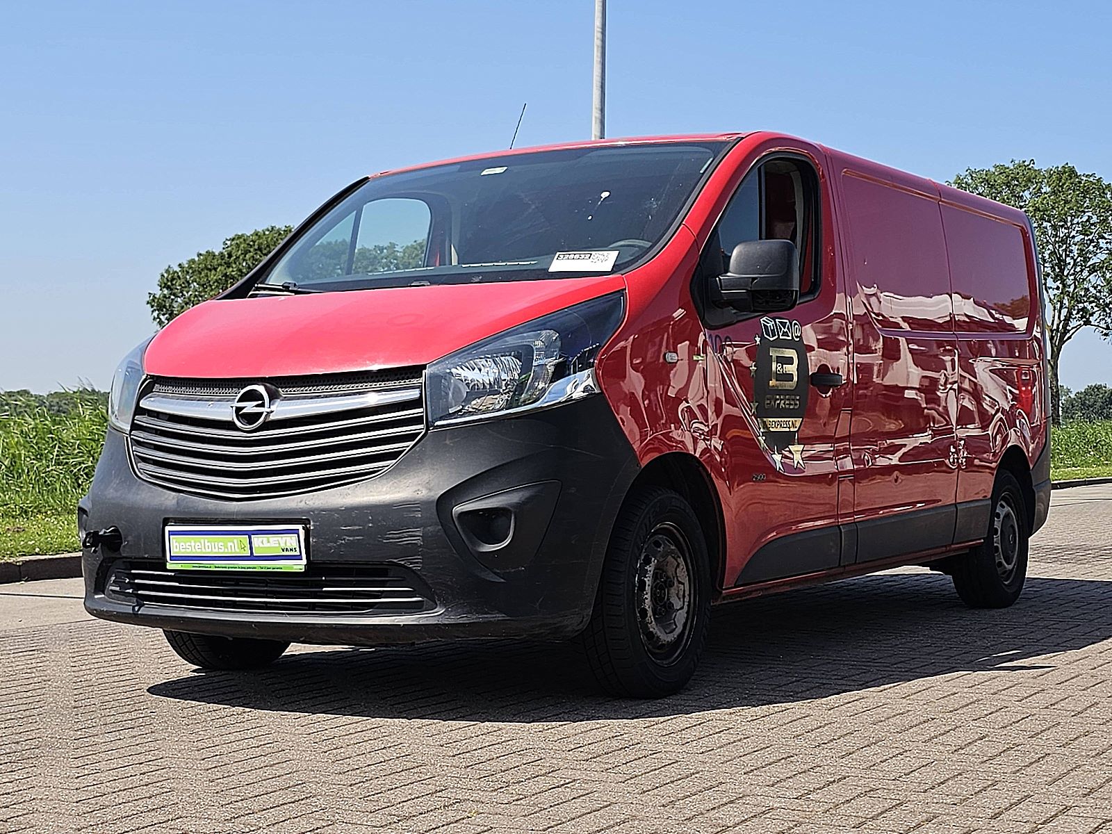 Opel Vivaro – vooraanzicht