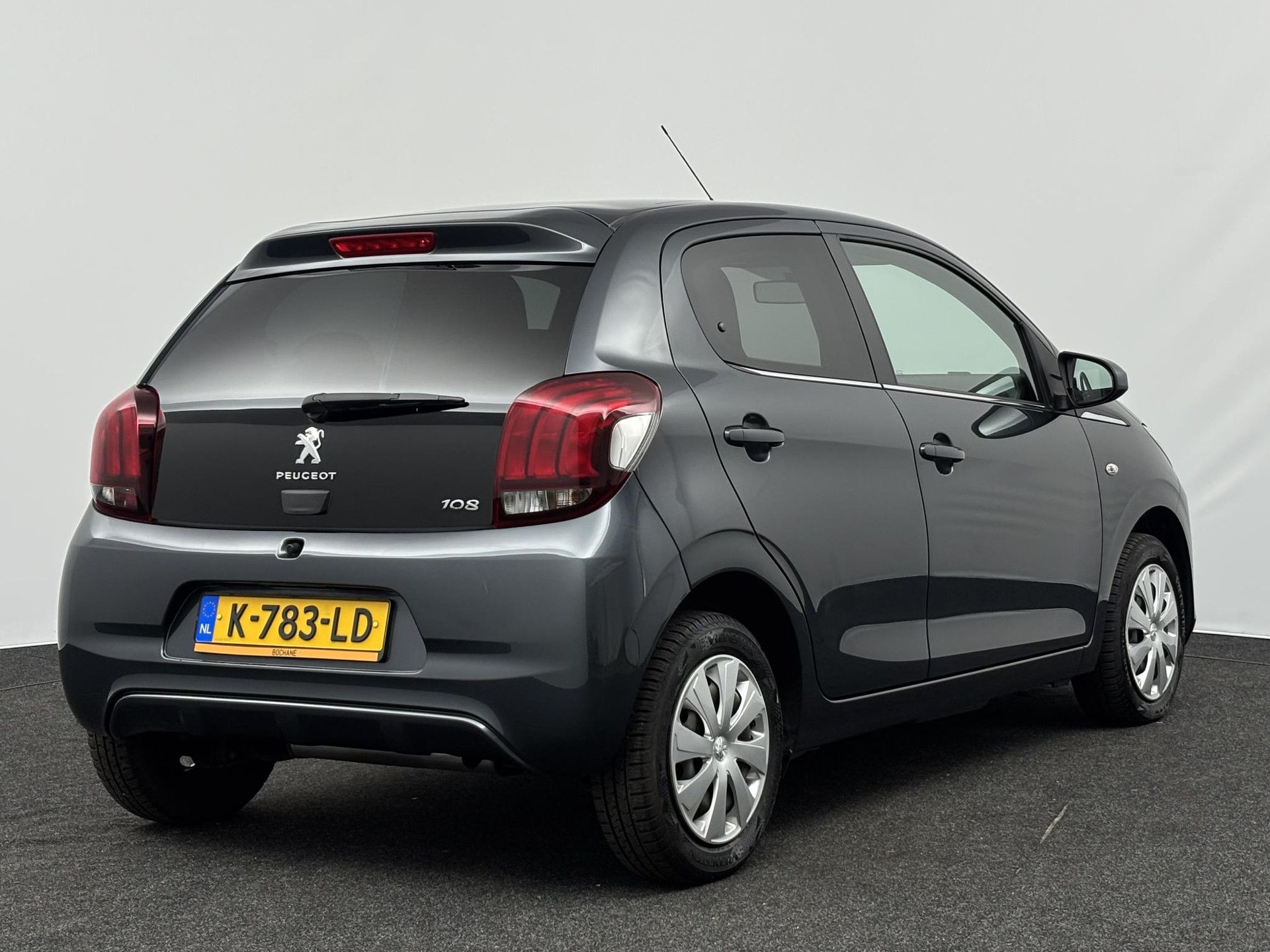 Peugeot 108 met kenteken K-783-LD – achteraanzicht
