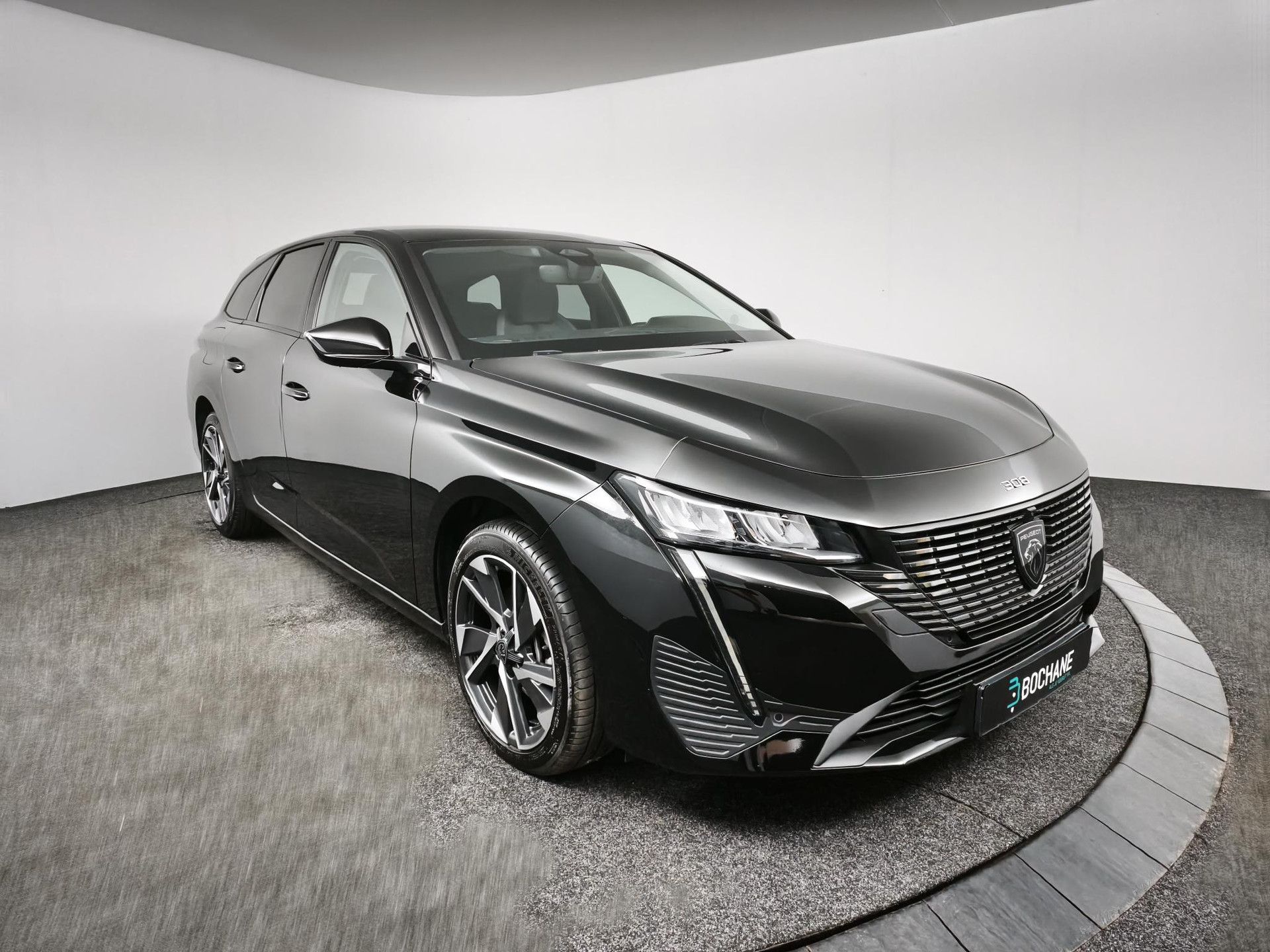 Peugeot 308 met kenteken KSG-34-L – detailfoto