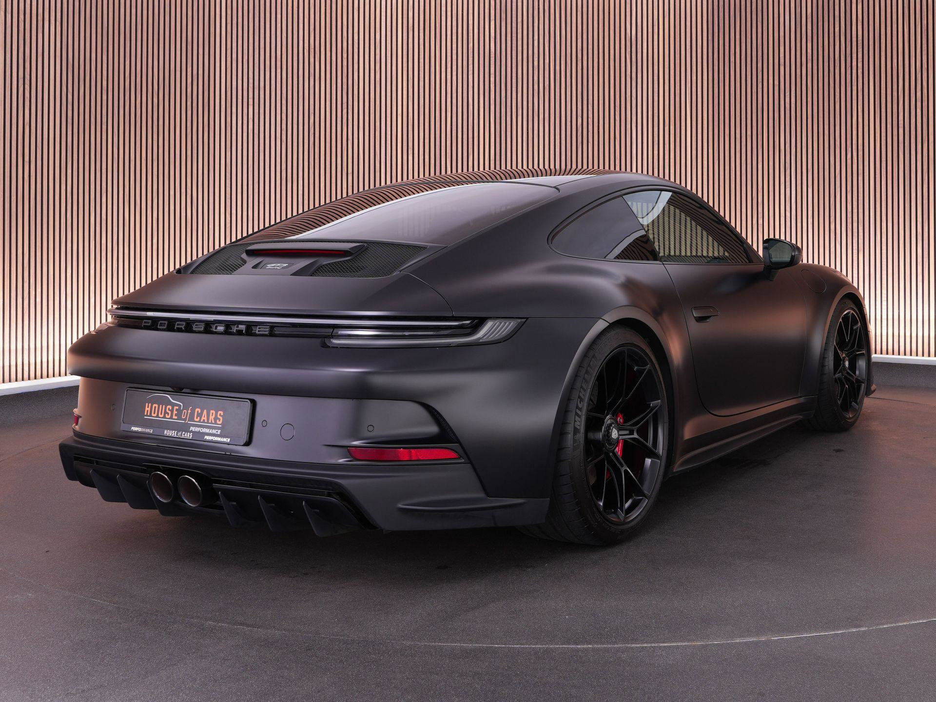 Porsche 911 met kenteken P-309-GJ – achteraanzicht