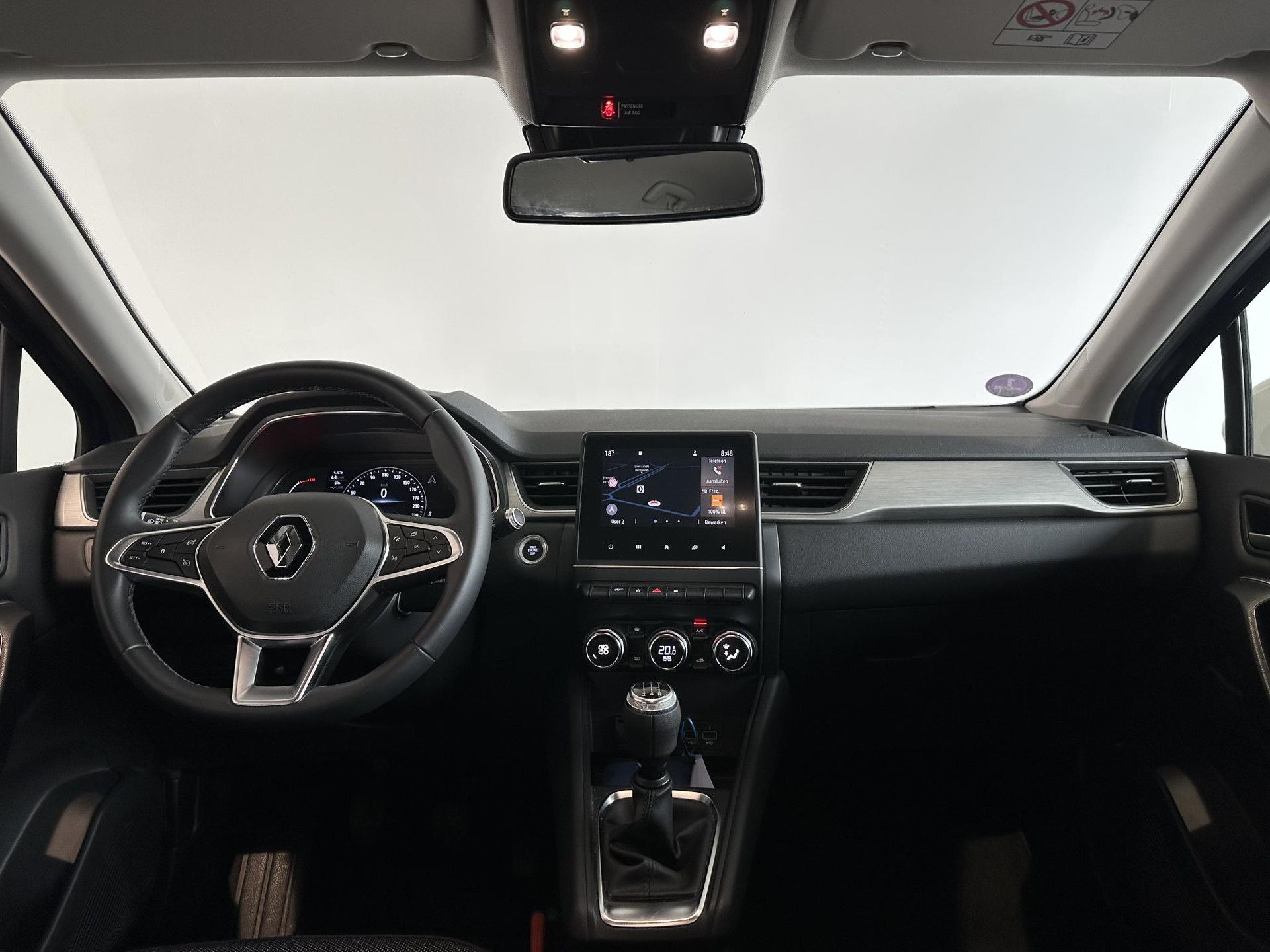 Renault Captur met kenteken K-158-JV – interieur