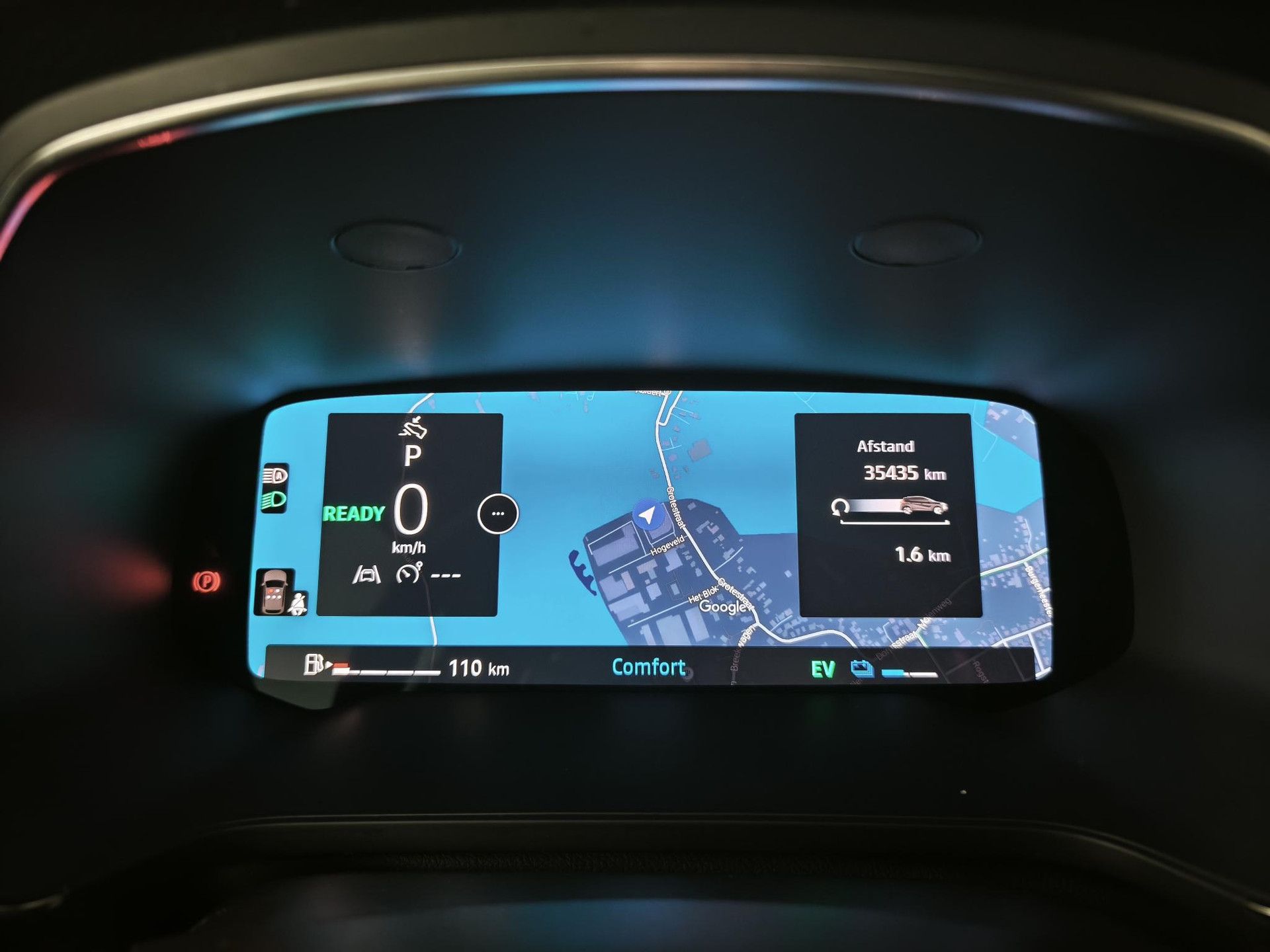 Renault Captur met kenteken KPH-61-N – dashboard