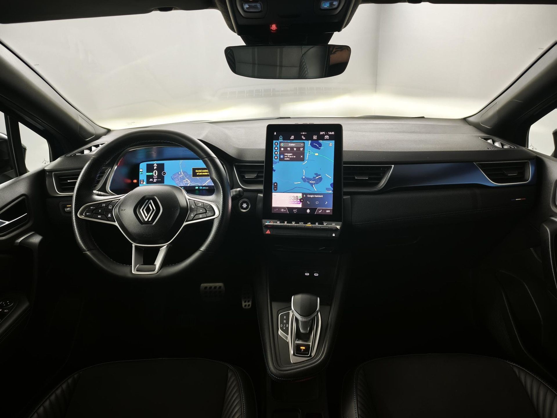 Renault Captur met kenteken KPZ-28-T – interieur