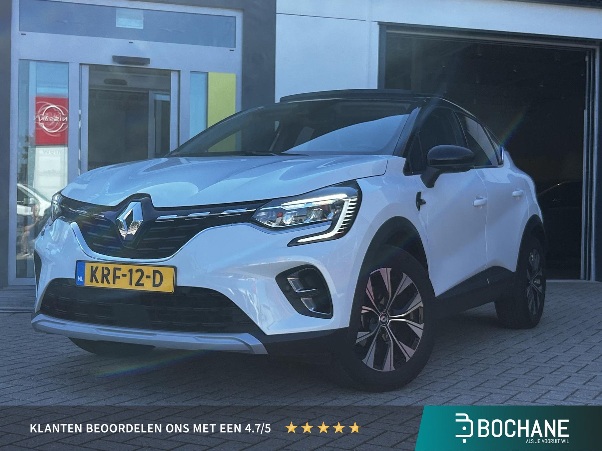 Renault Captur met kenteken KRF-12-D – vooraanzicht