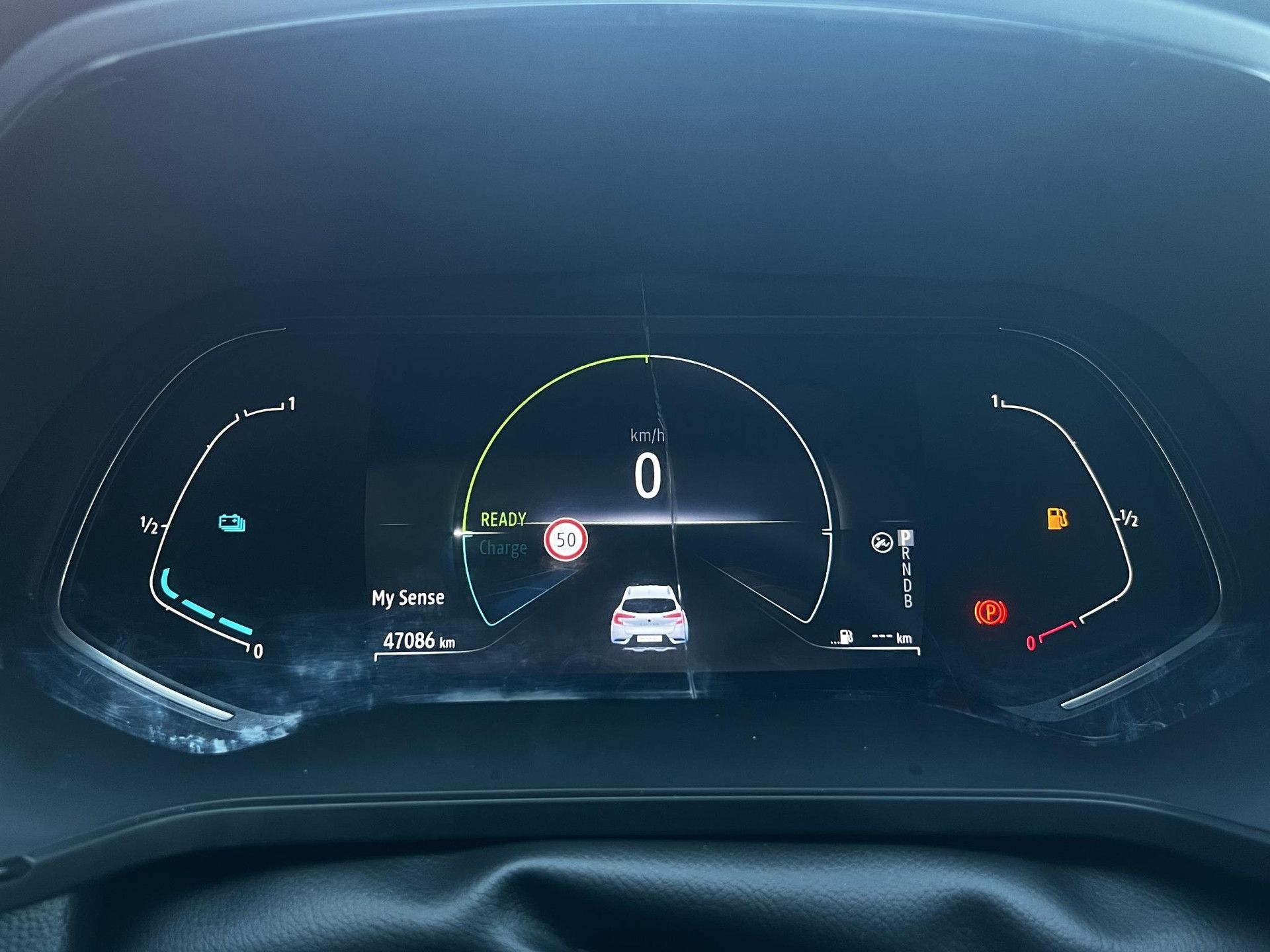 Renault Captur met kenteken KRF-12-D – dashboard