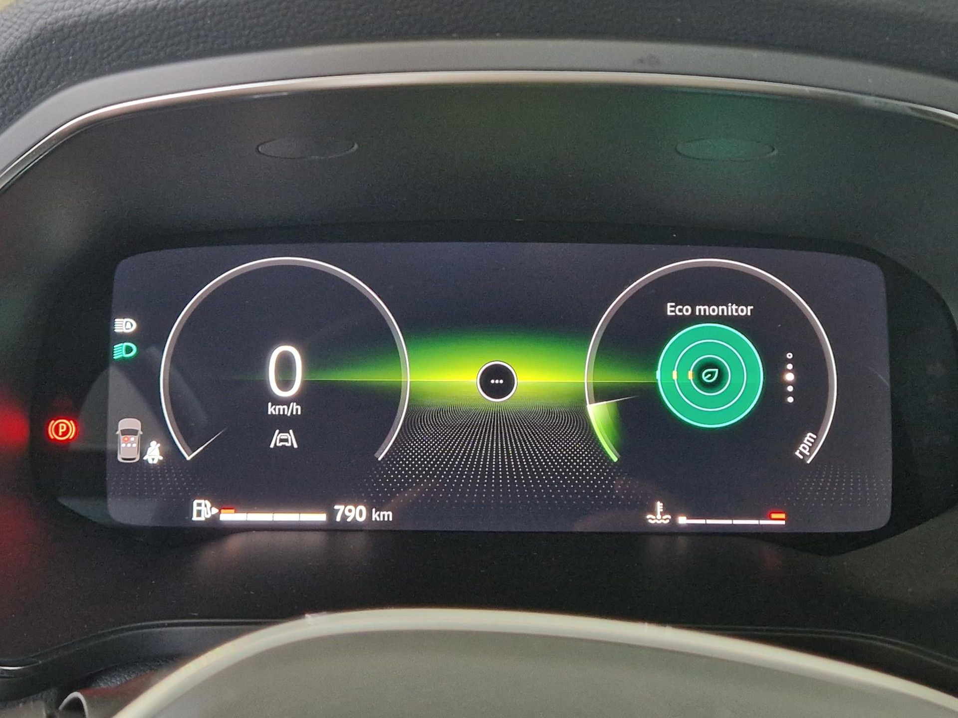 Renault Captur met kenteken KSL-79-L – dashboard
