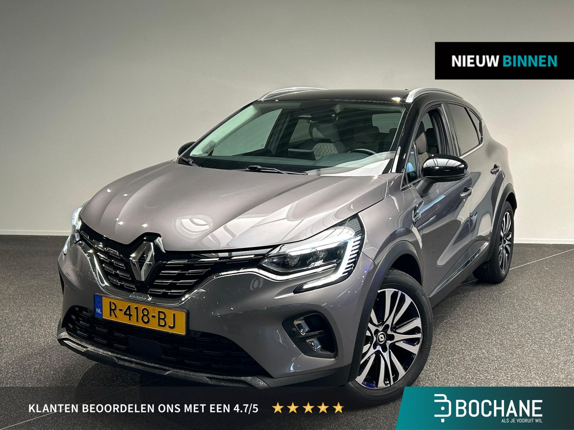 Renault Captur met kenteken R-418-BJ – vooraanzicht