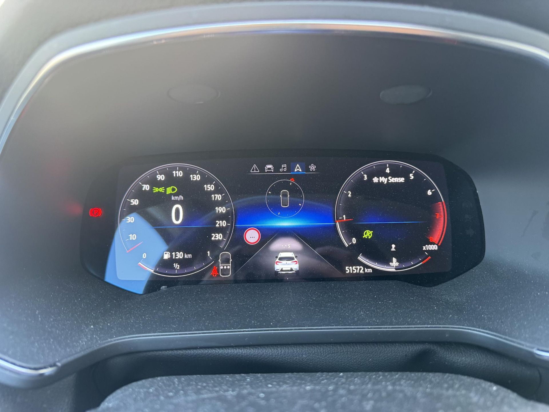 Renault Captur met kenteken T-157-PT – dashboard