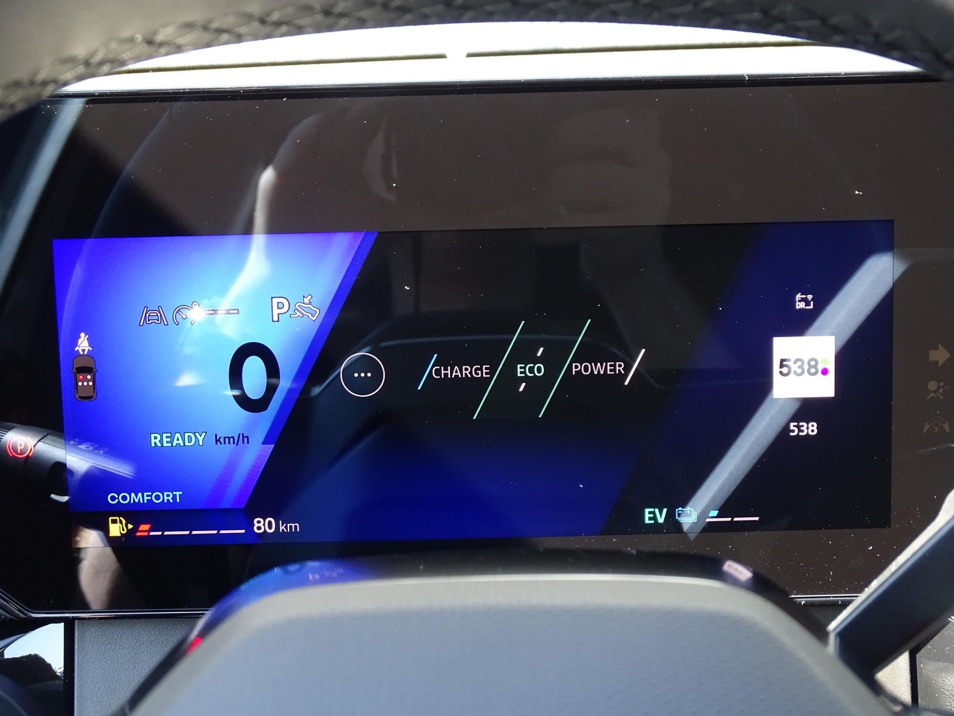 Renault Clio – dashboard