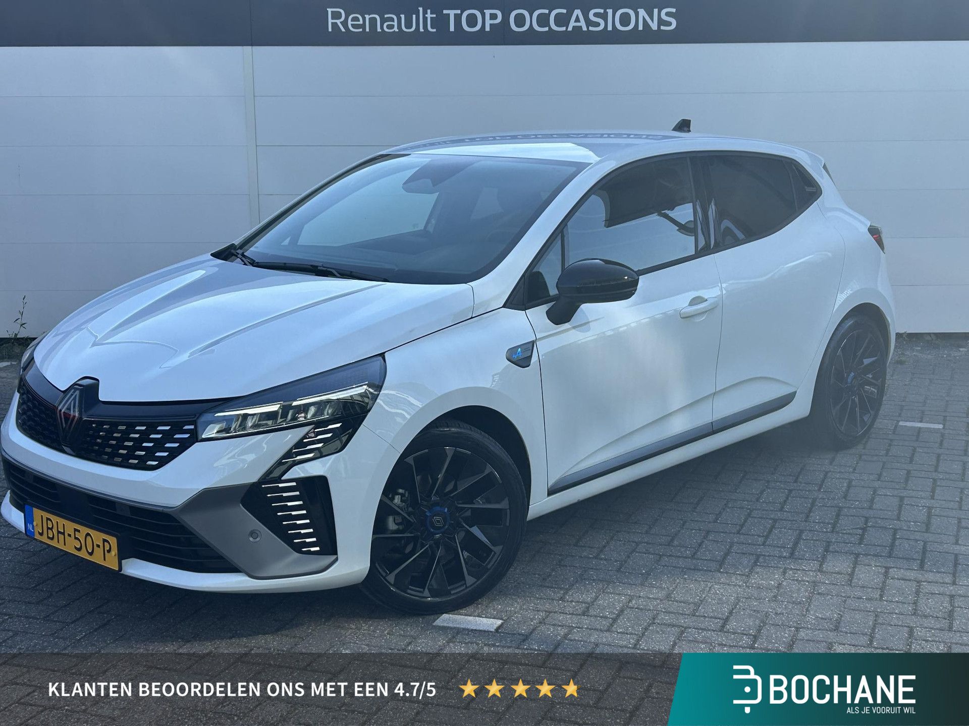 Renault Clio met kenteken JBH-50-P – vooraanzicht