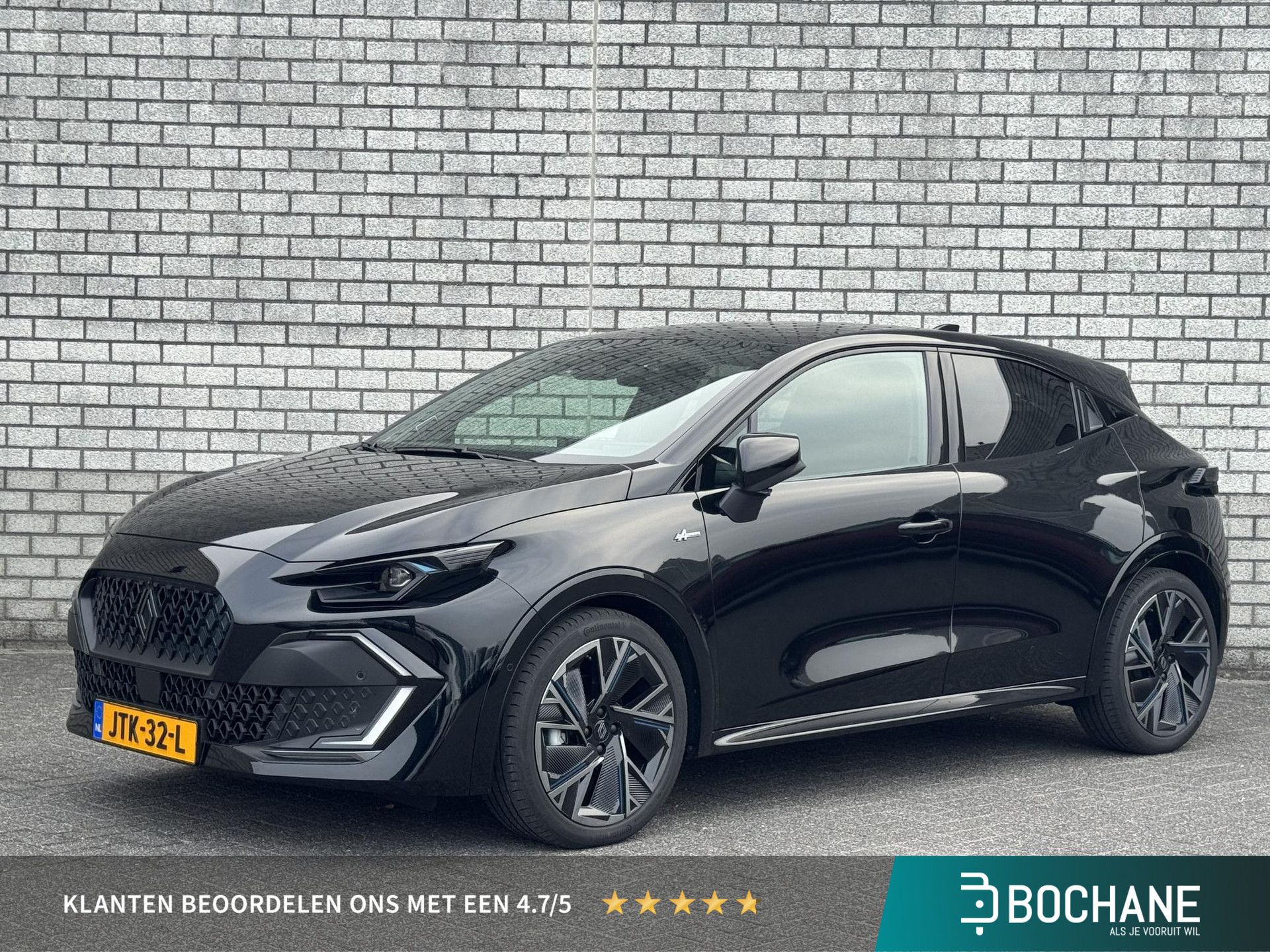 Renault Clio met kenteken JTK-32-L – vooraanzicht
