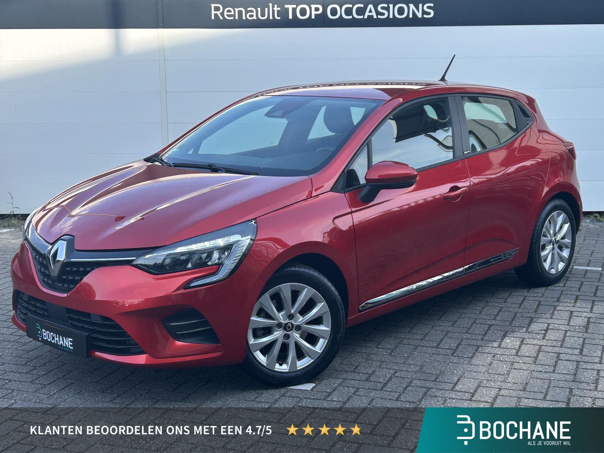 Renault Clio met kenteken L-027-NX – vooraanzicht