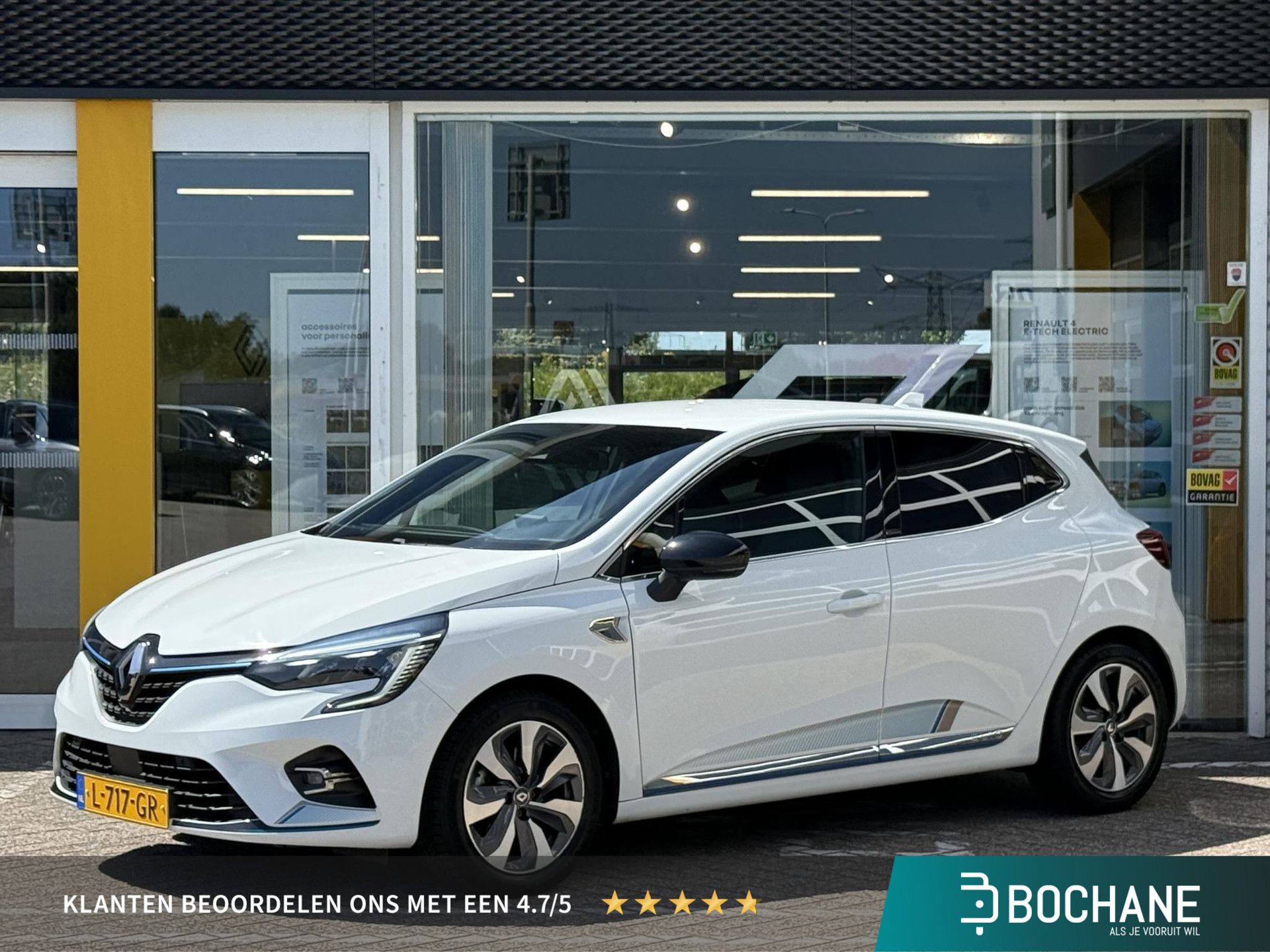 Renault Clio met kenteken L-717-GR – vooraanzicht