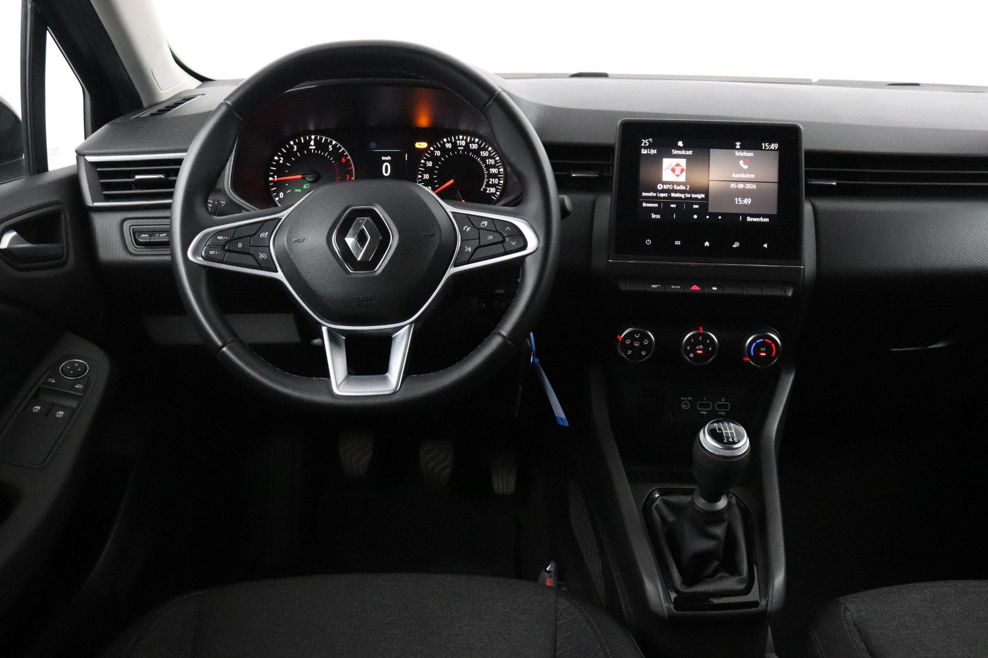 Renault Clio met kenteken N-725-TV – interieur