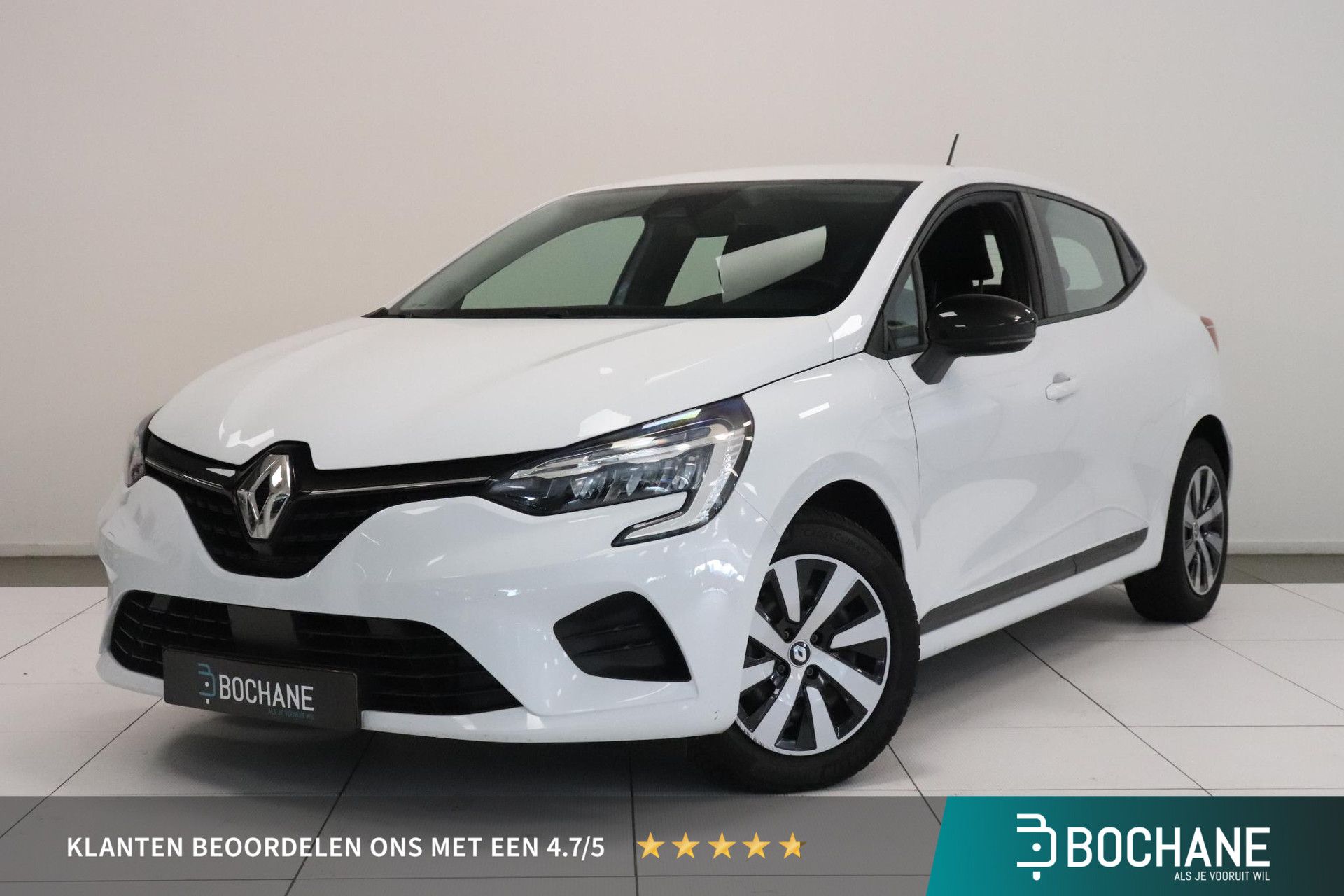 Renault Clio met kenteken R-377-XS – vooraanzicht