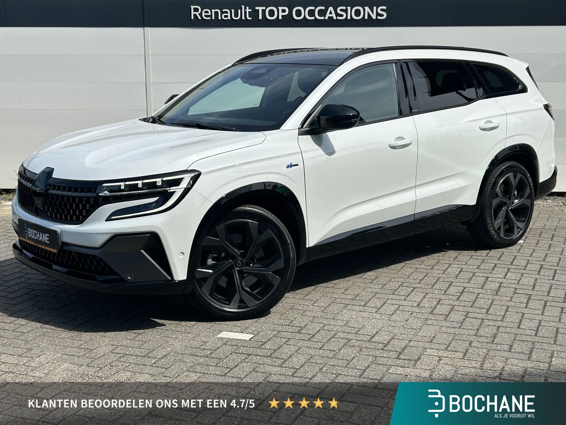 Renault Espace met kenteken X-408-DL – vooraanzicht