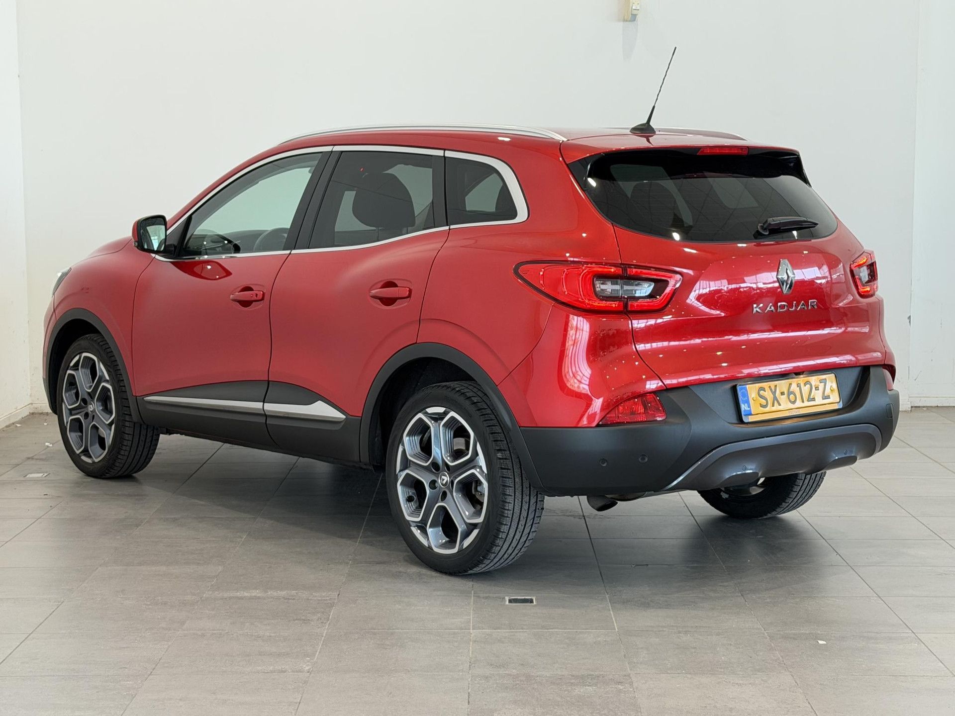 Renault Kadjar met kenteken SX-612-Z – dashboard
