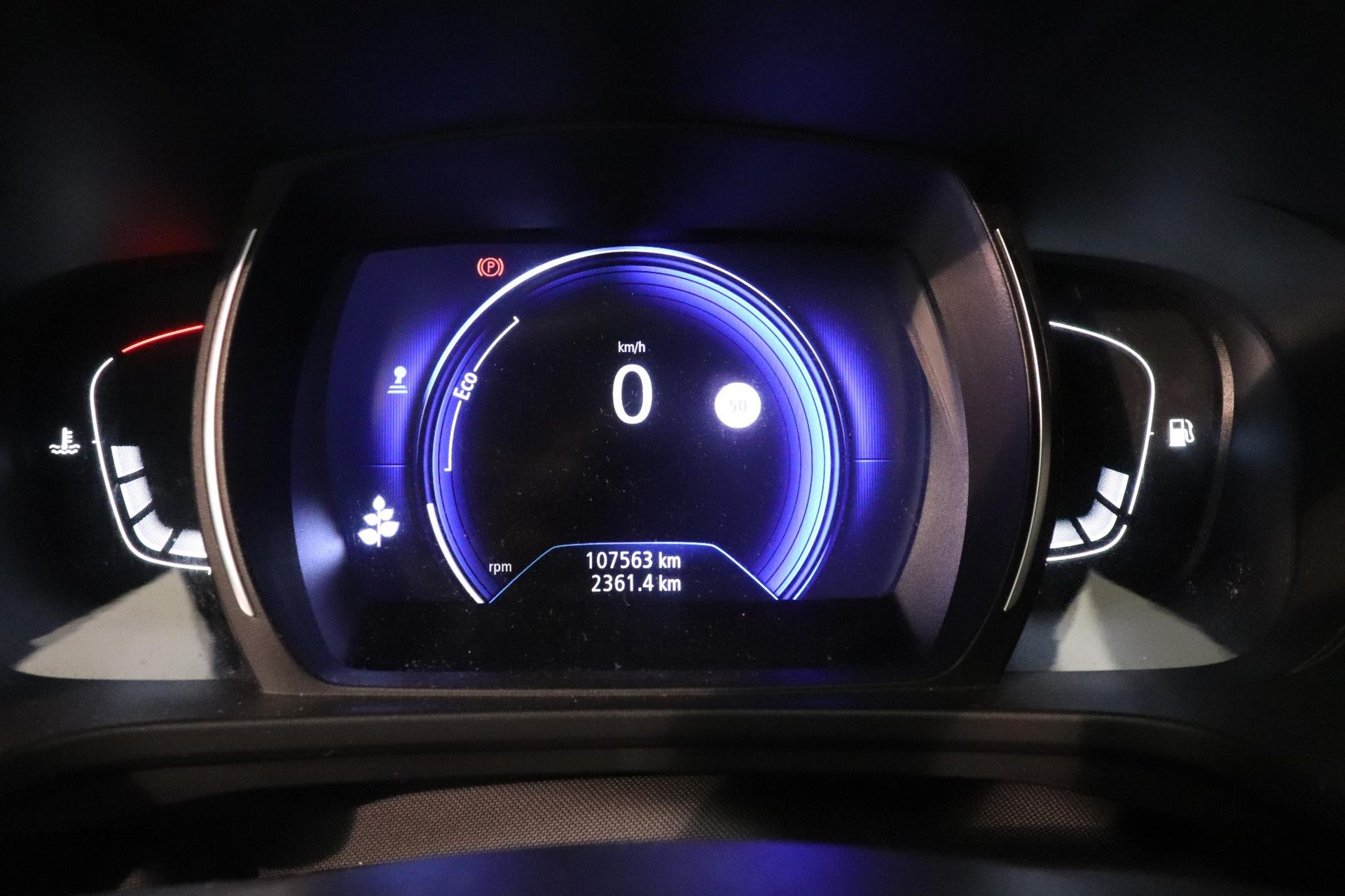 Renault Kadjar met kenteken ZS-126-V – dashboard