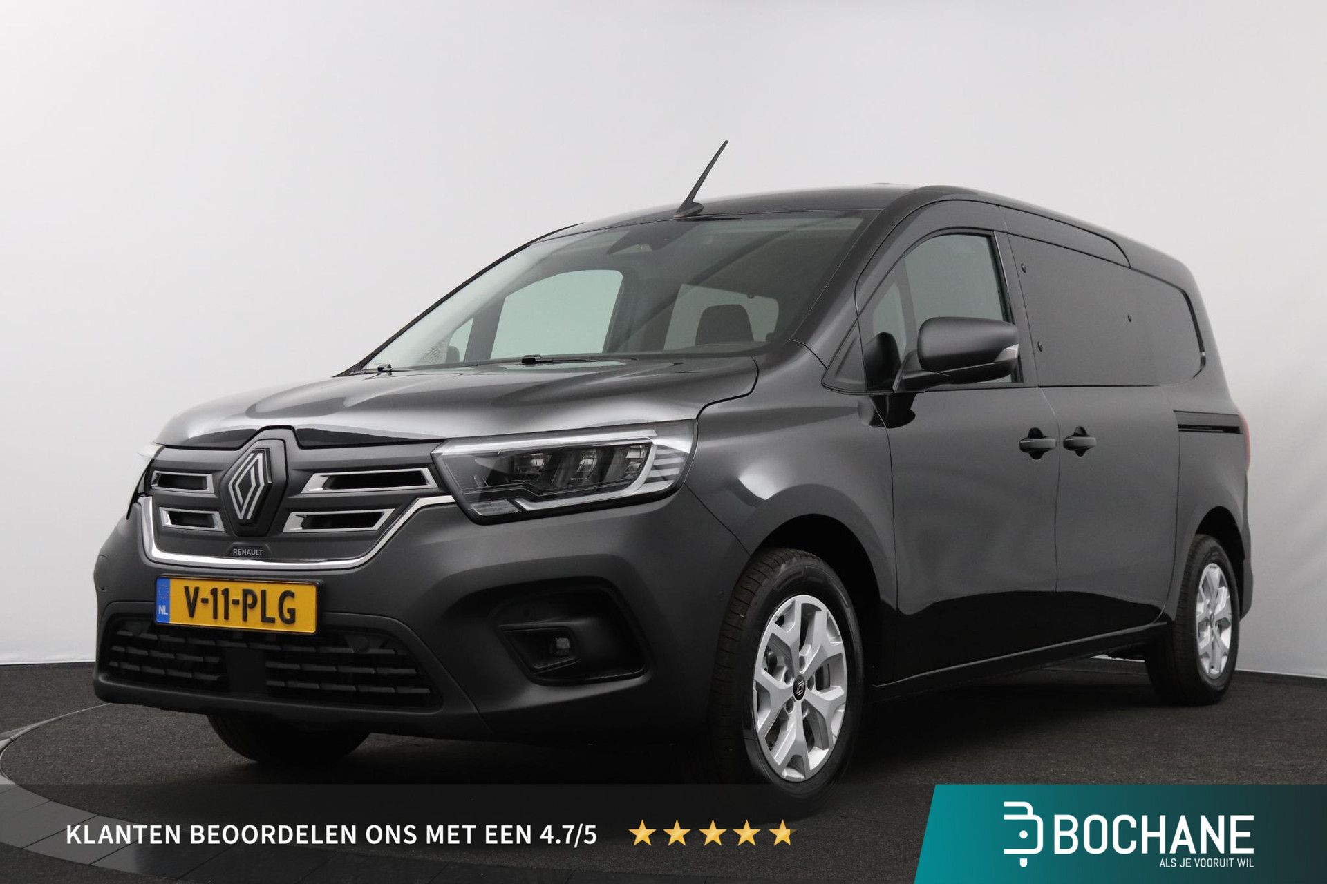 Renault Kangoo met kenteken V-11-PLG – vooraanzicht