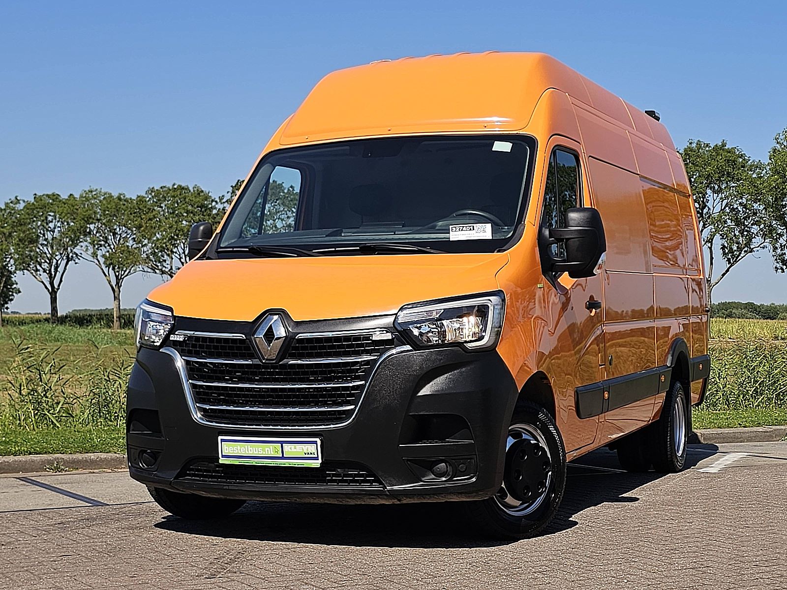 Renault Master – vooraanzicht
