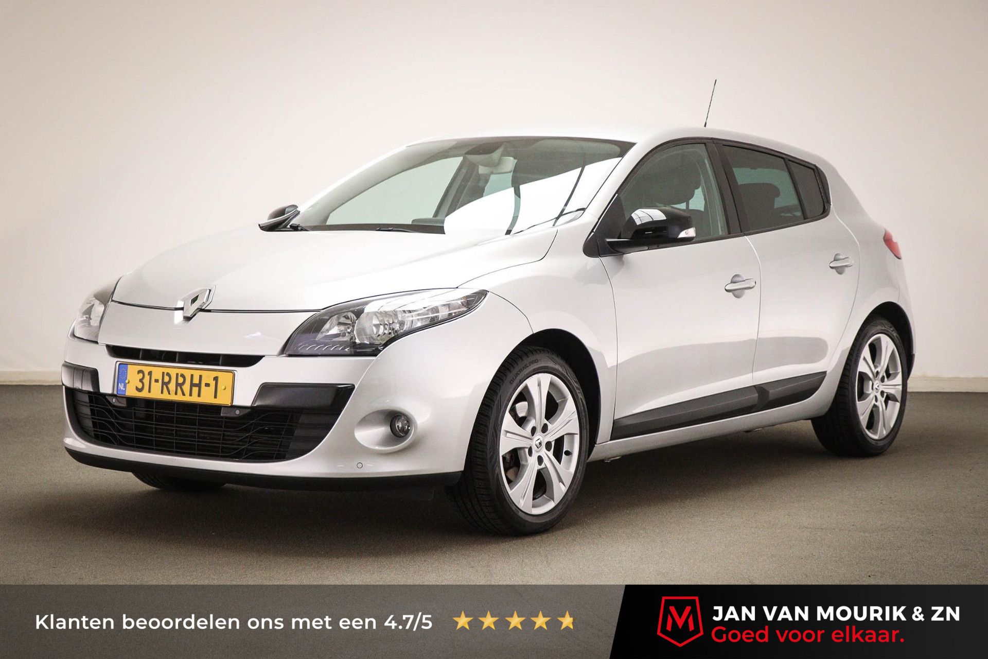 Renault Mégane met kenteken 31-RRH-1 – vooraanzicht