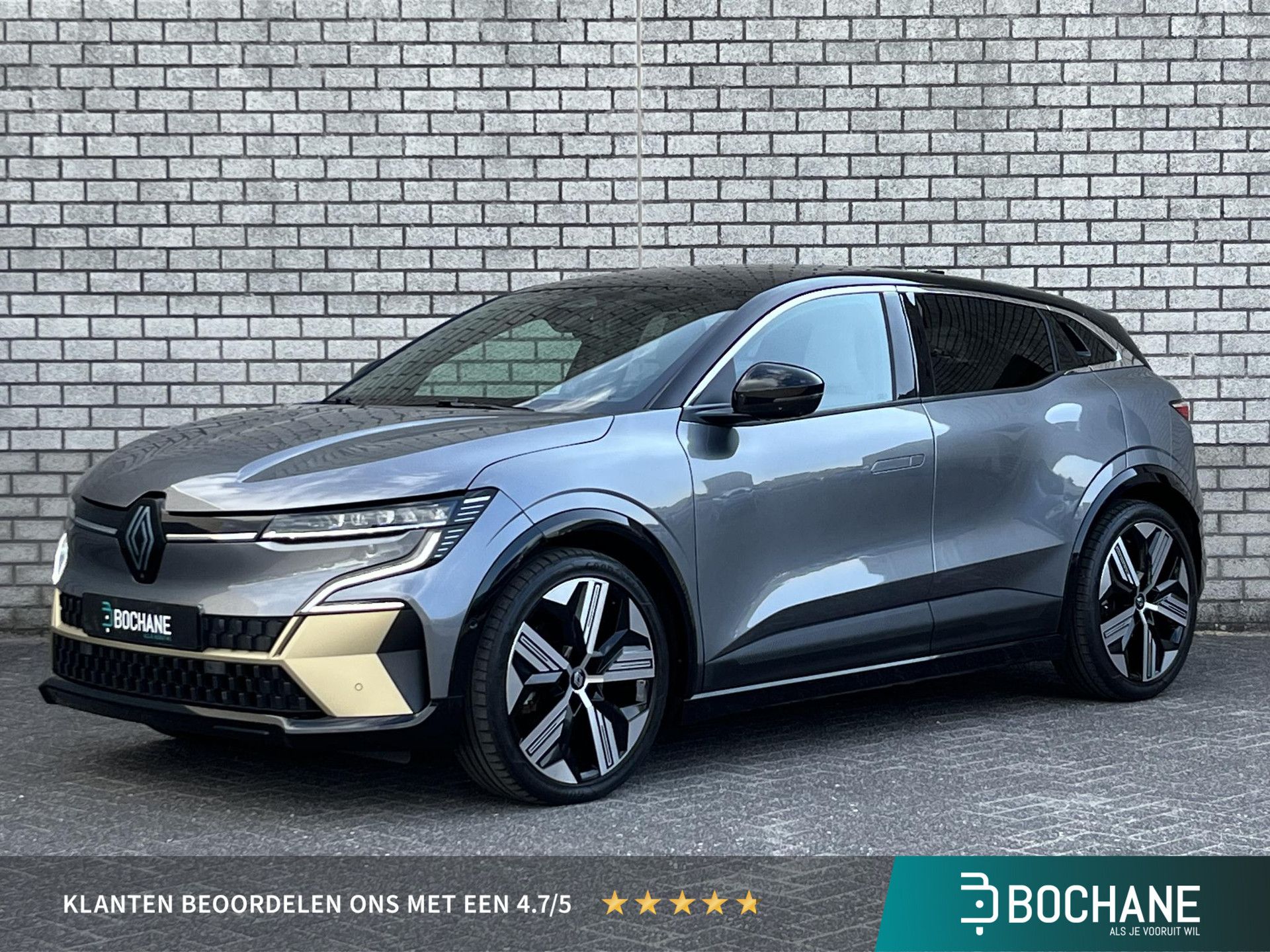 Renault MeganeE-Tech met kenteken KRB-30-X – vooraanzicht