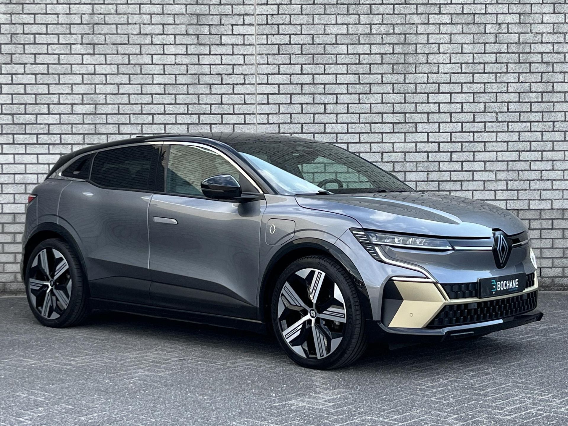 Renault MeganeE-Tech met kenteken KRB-30-X – detailfoto