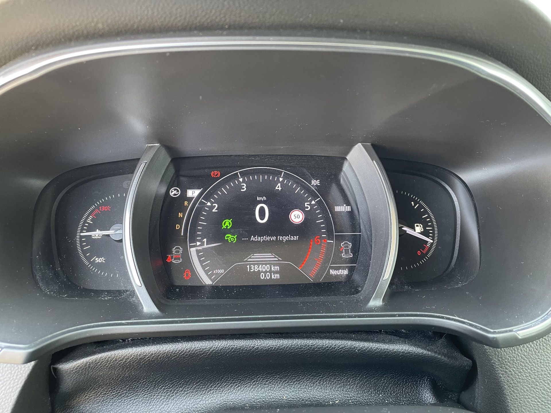 Renault MéganeEstate met kenteken G-981-ZJ – dashboard