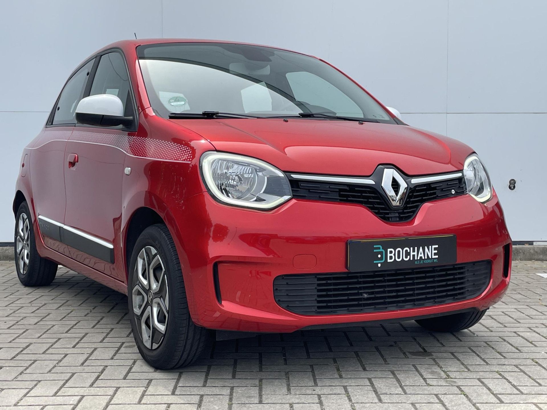 Renault Twingo met kenteken H-795-RG – detailfoto