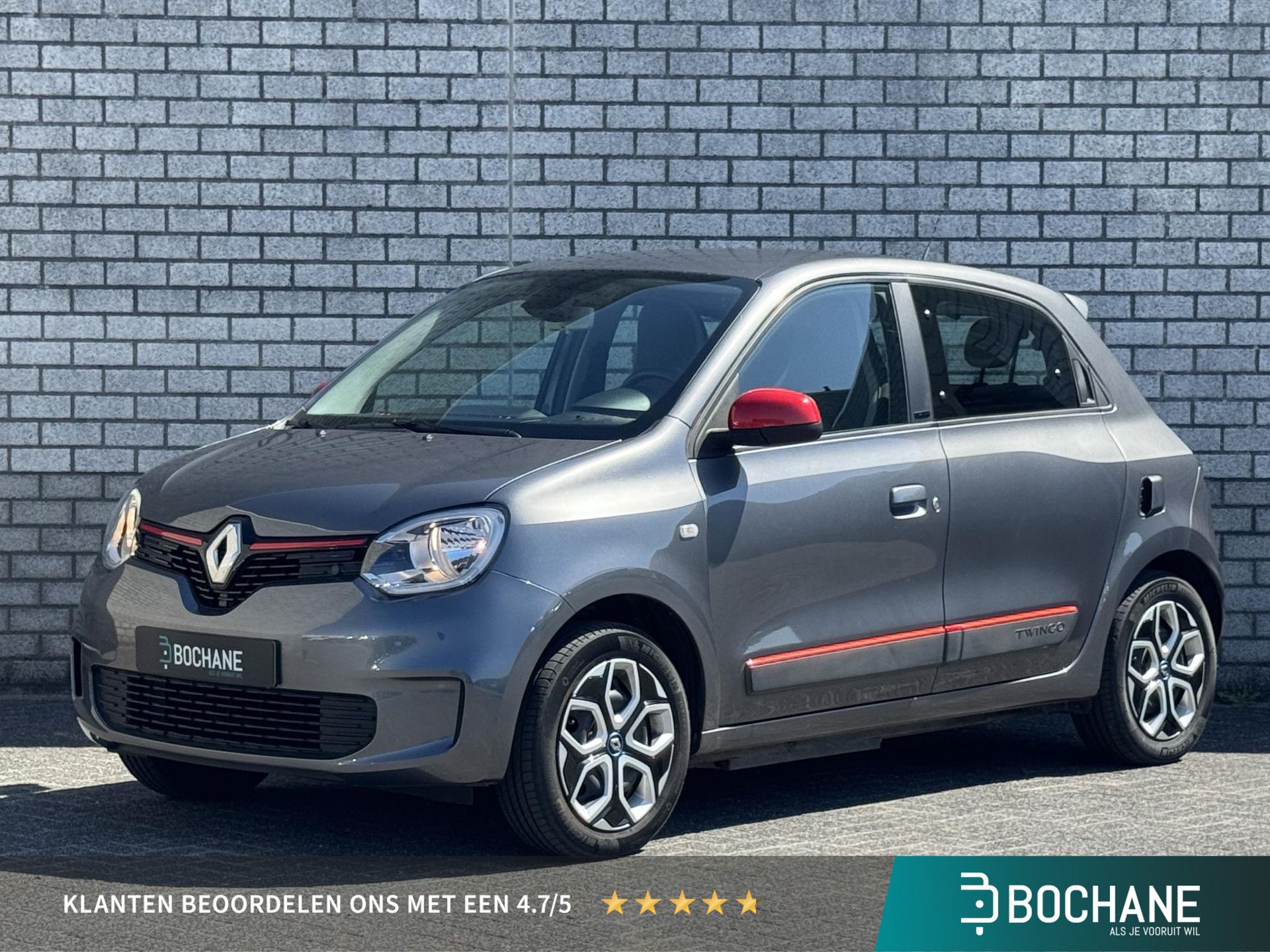 Renault Twingo met kenteken K-821-SV – vooraanzicht
