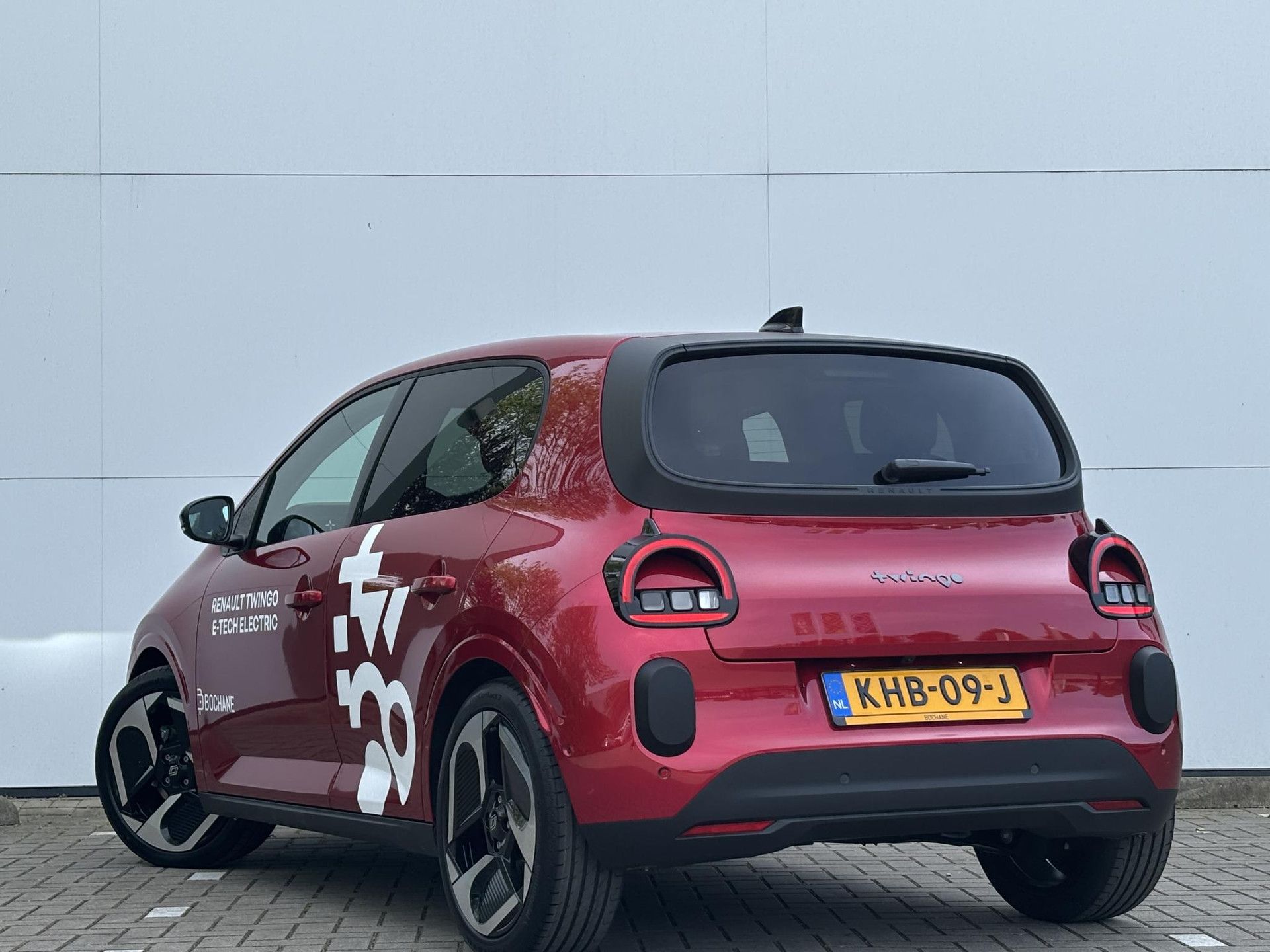Renault Twingo met kenteken KHB-09-J – detailfoto