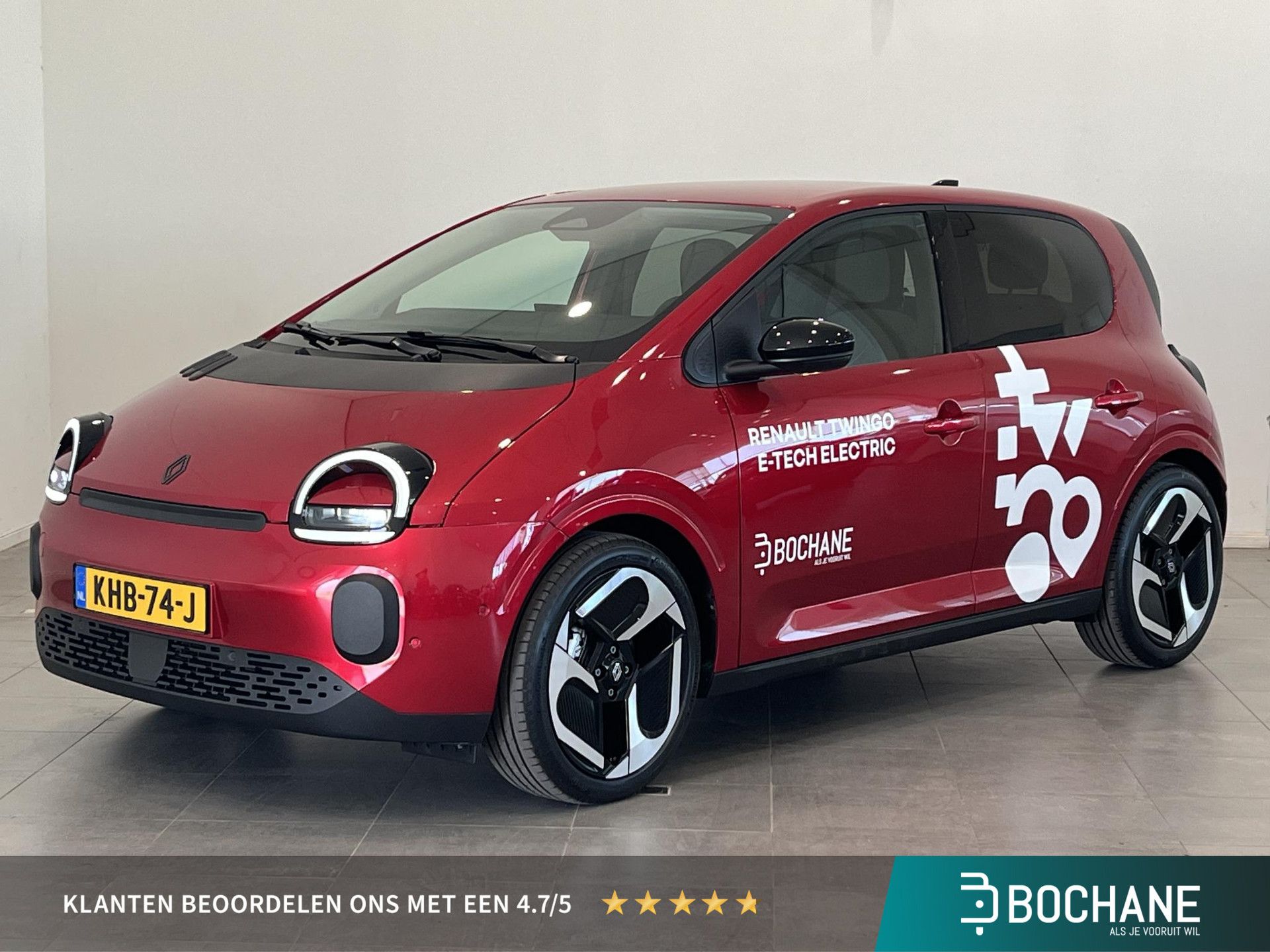 Renault Twingo met kenteken KHB-74-J – vooraanzicht