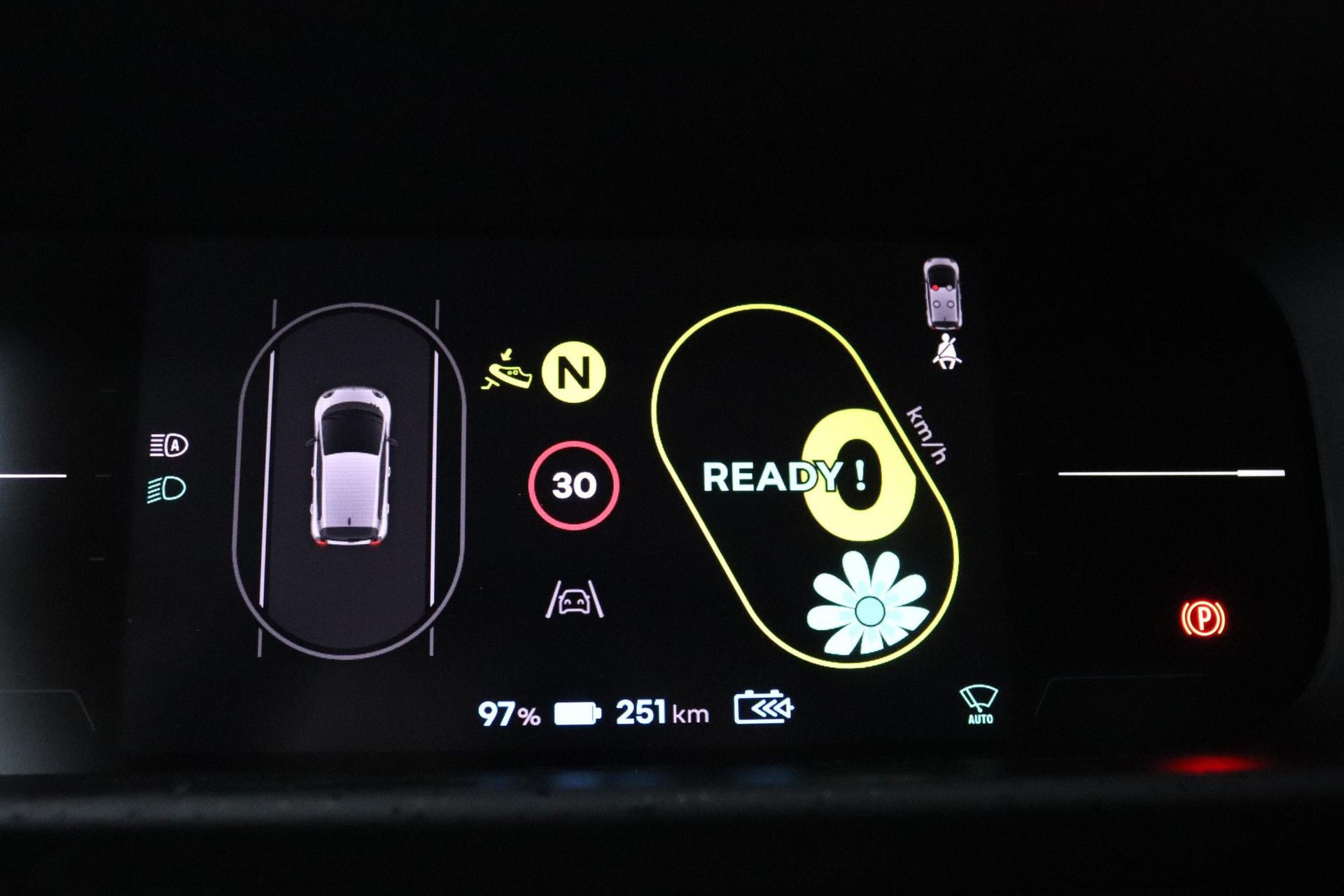 Renault Twingo met kenteken KHB-99-H – dashboard