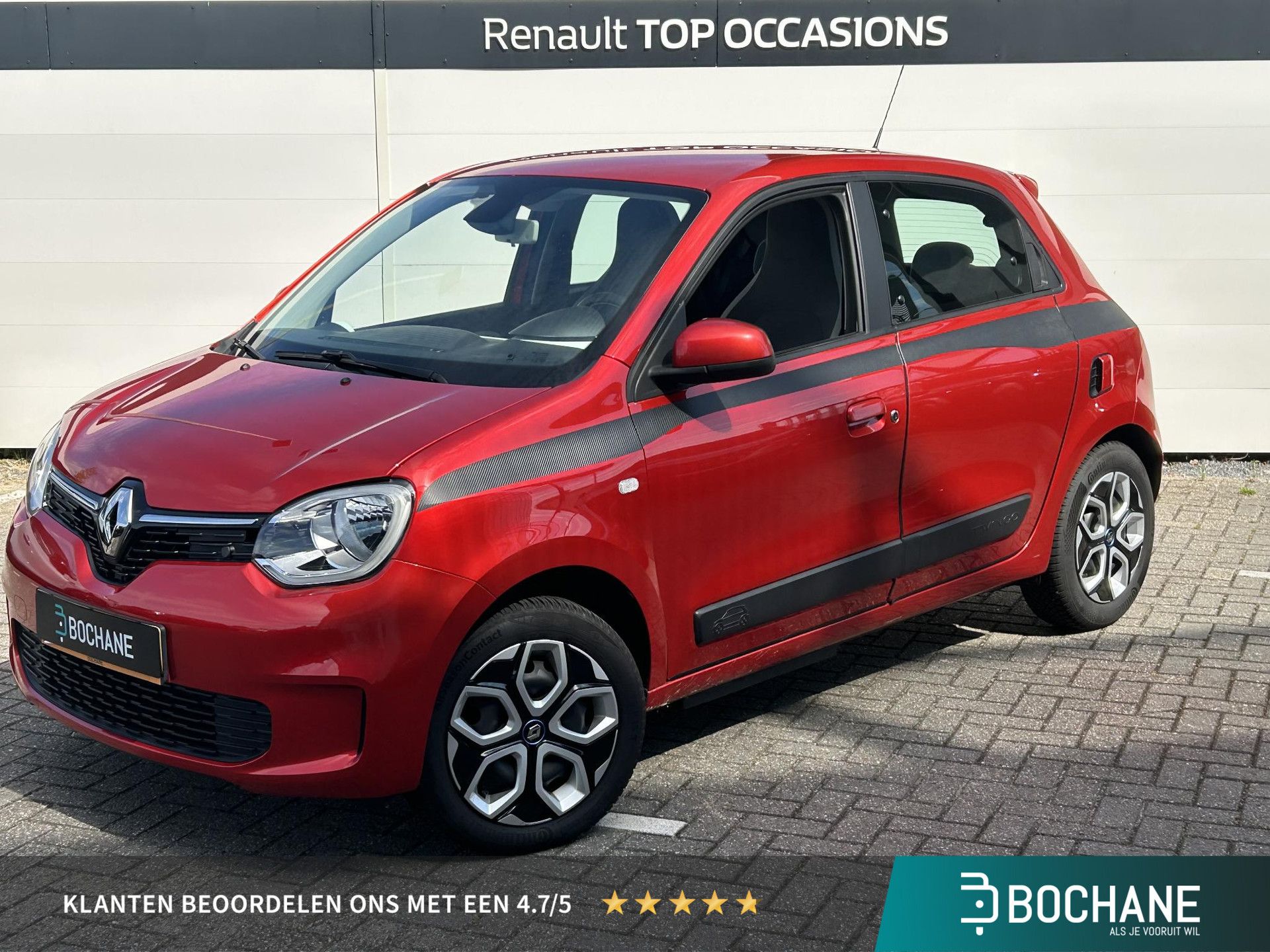Renault Twingo met kenteken N-544-VL – vooraanzicht