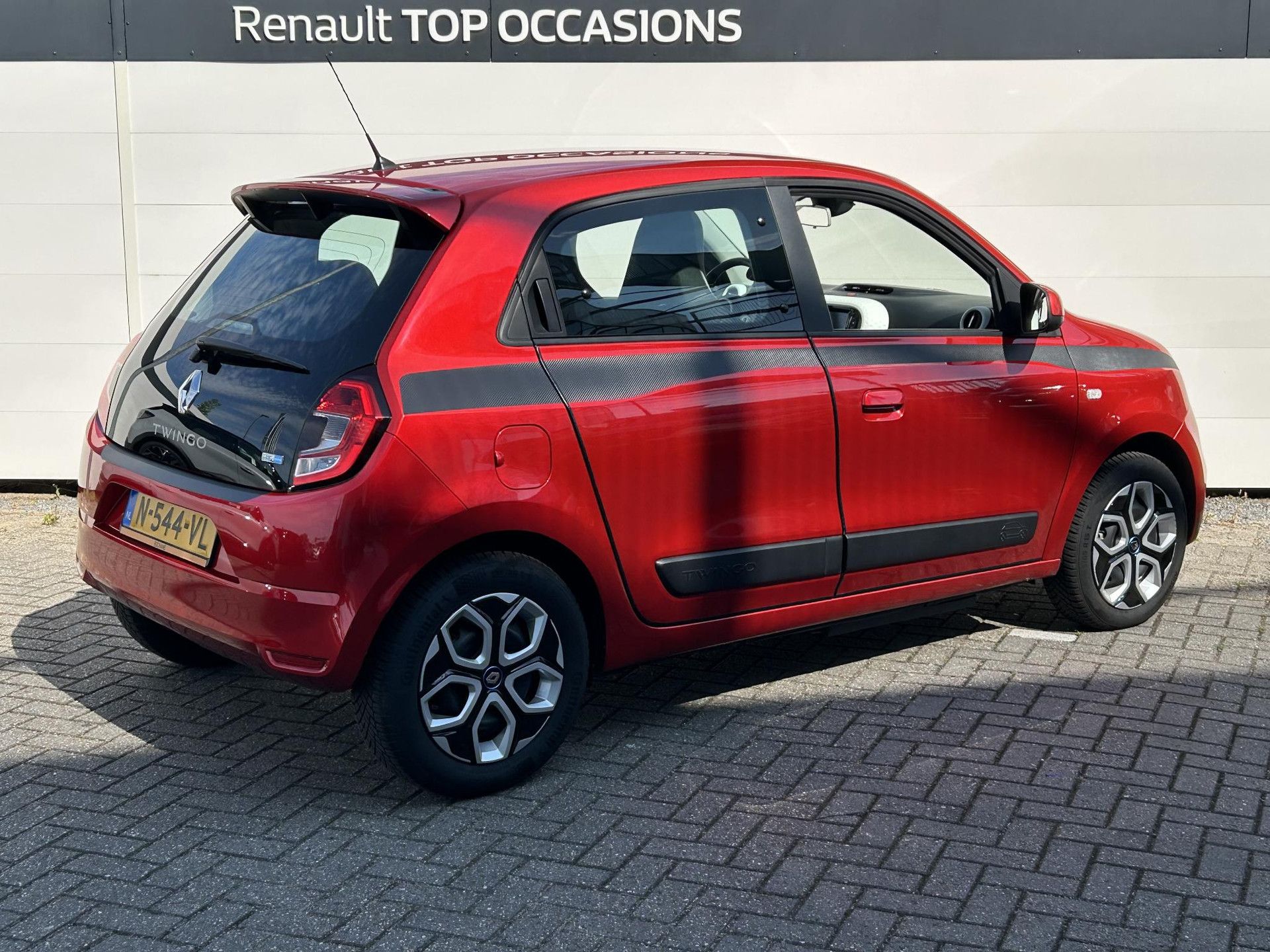 Renault Twingo met kenteken N-544-VL – achteraanzicht