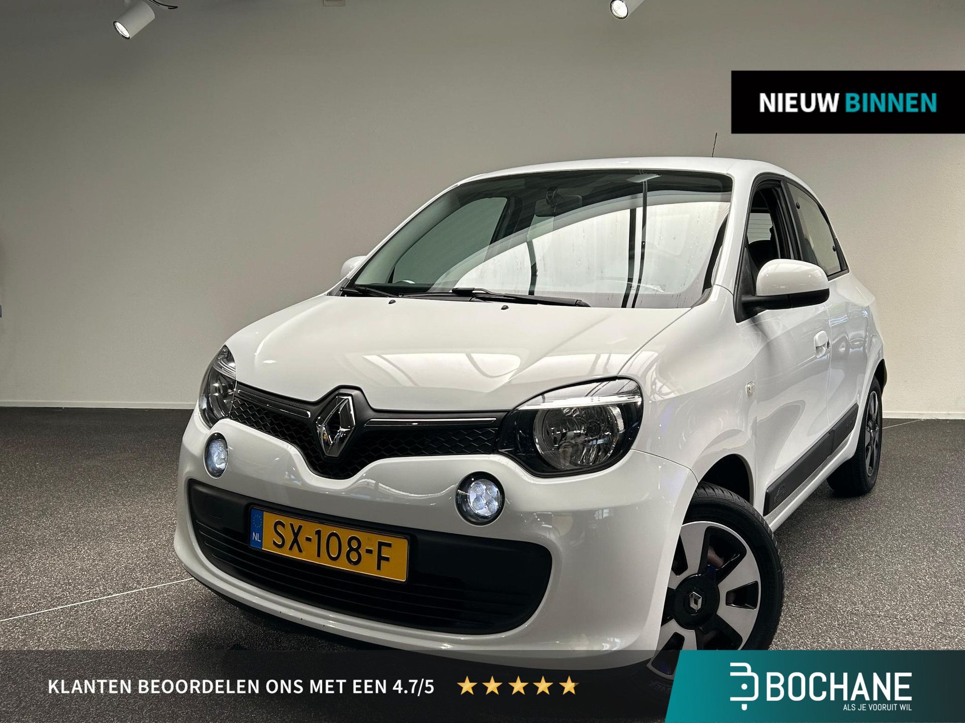 Renault Twingo met kenteken SX-108-F – vooraanzicht