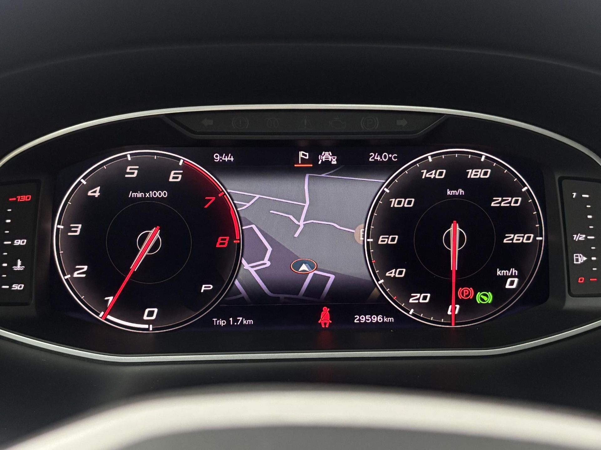 SEAT Ateca met kenteken KLT-56-Z – dashboard