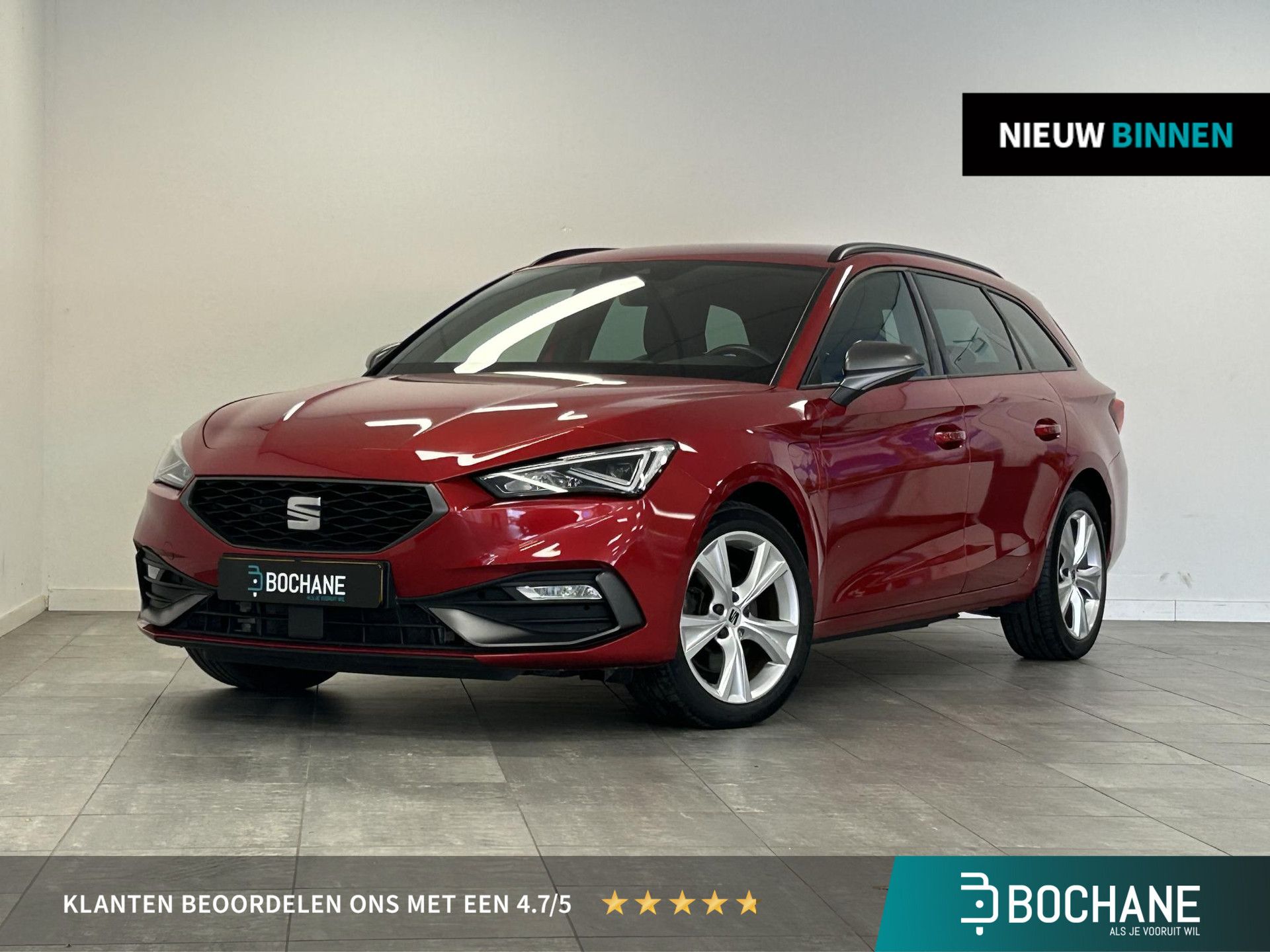 SEAT Leon met kenteken JDZ-93-B – vooraanzicht