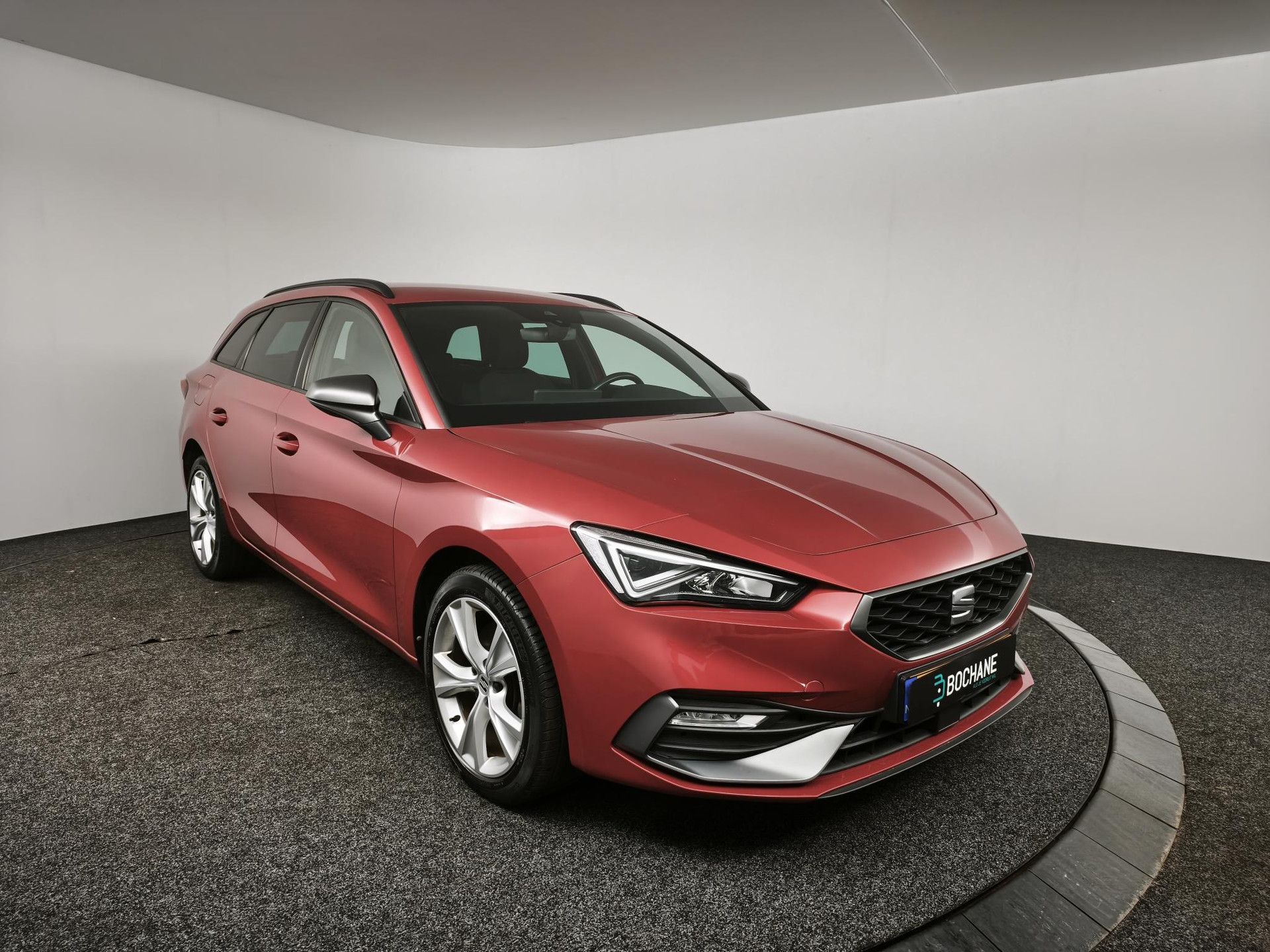 SEAT Leon met kenteken JDZ-93-B – detailfoto
