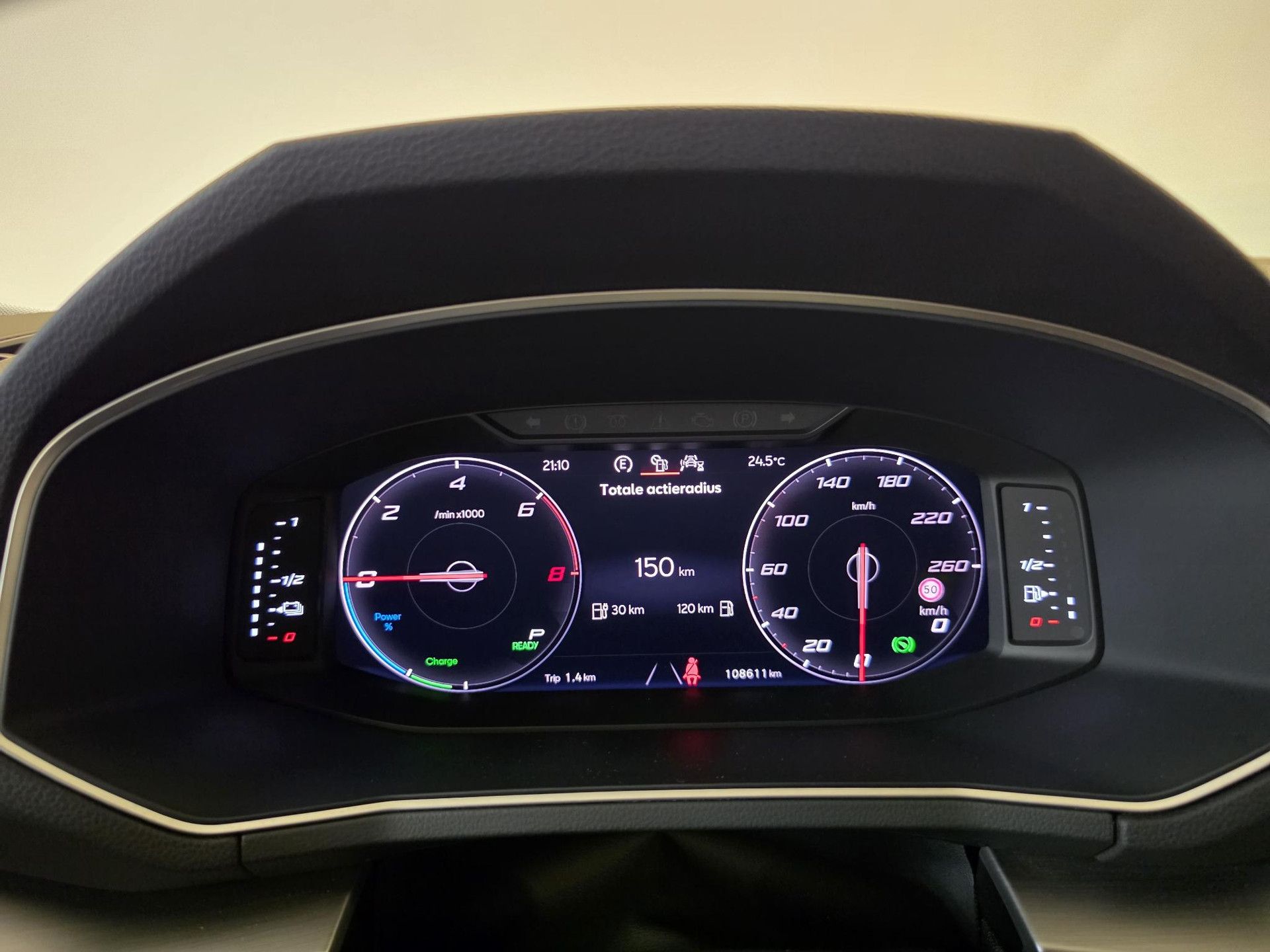 SEAT Tarraco met kenteken JJN-62-V – dashboard