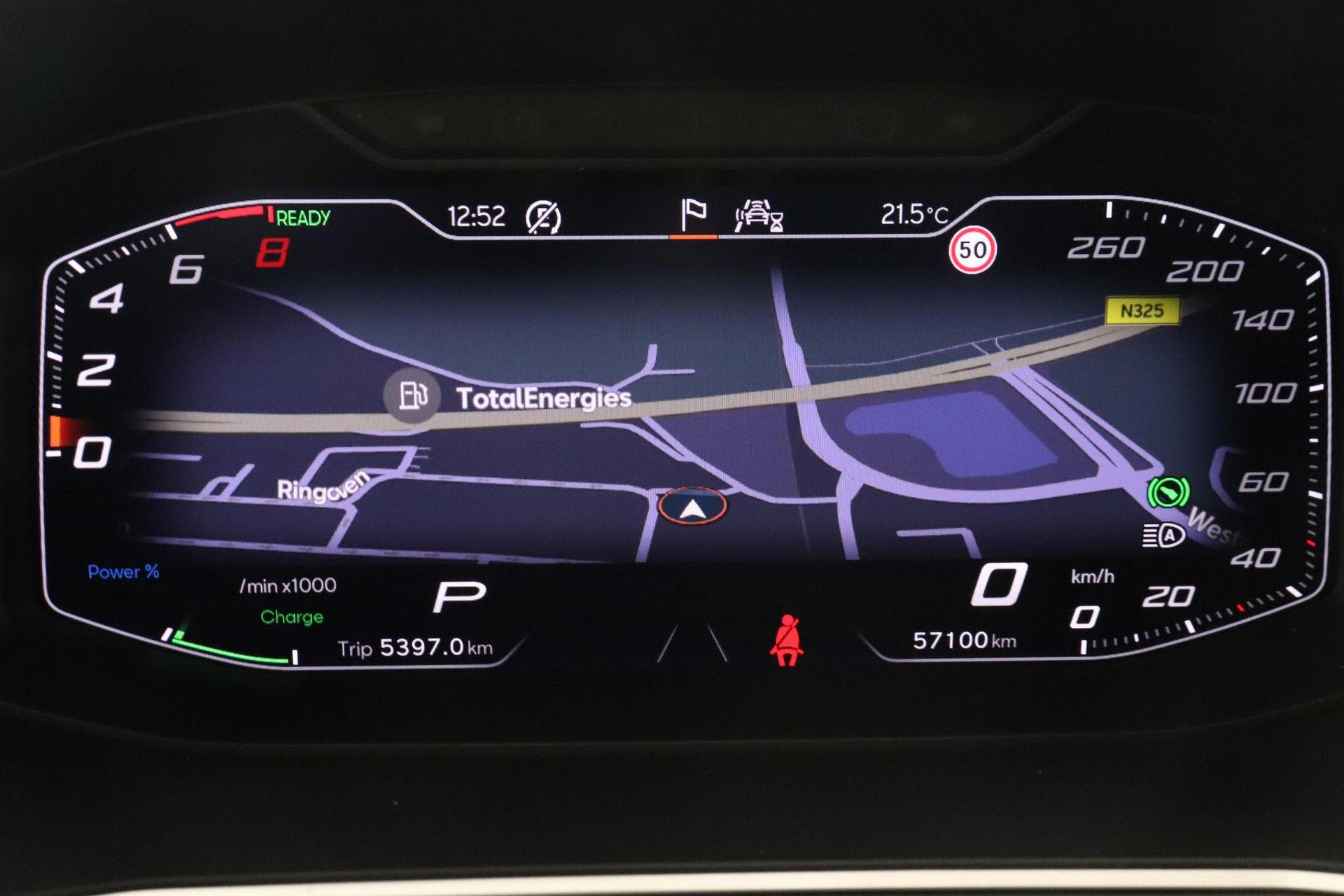 SEAT Tarraco met kenteken JPK-10-K – dashboard