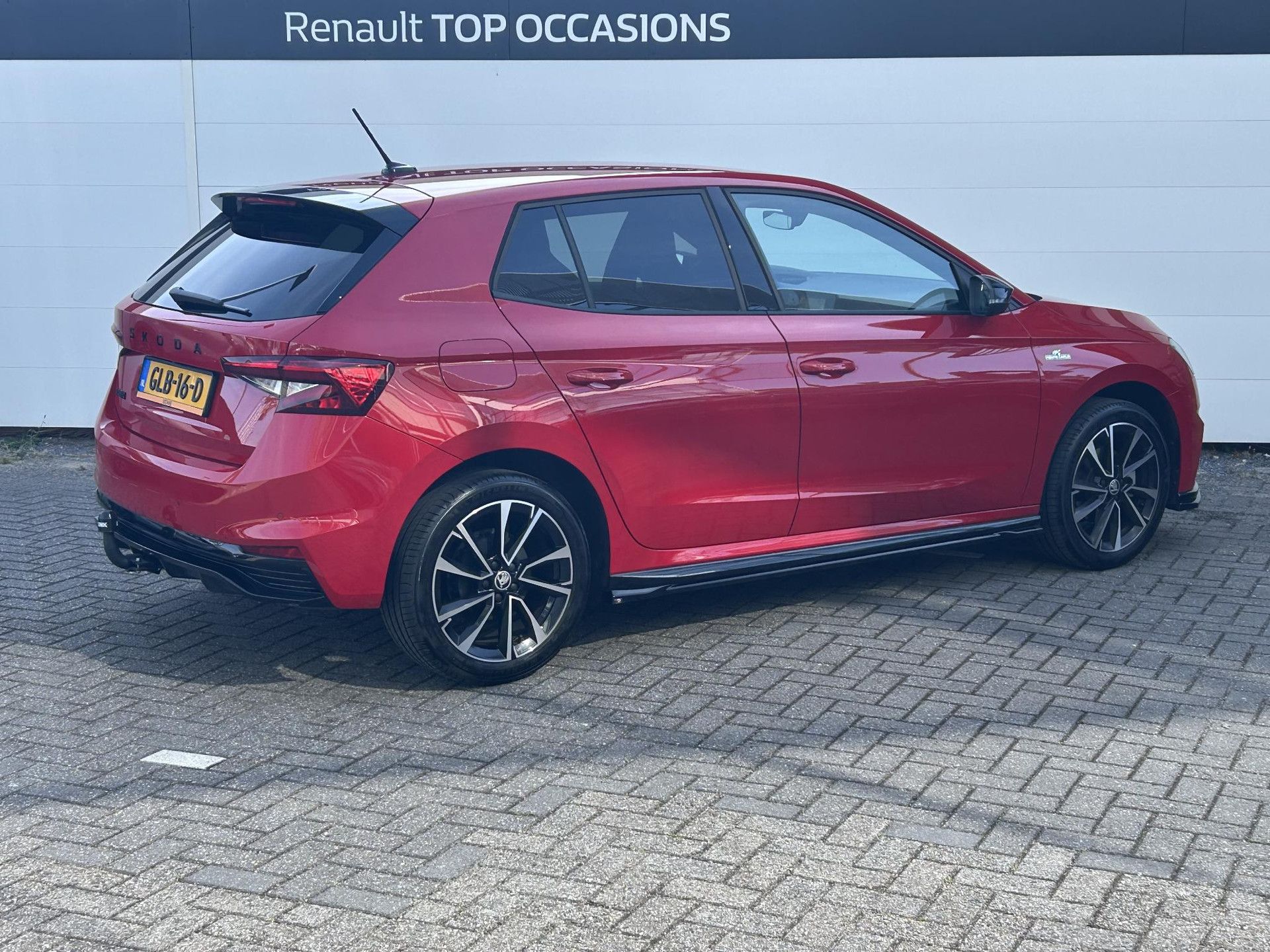 Skoda Fabia met kenteken GLB-16-D – achteraanzicht