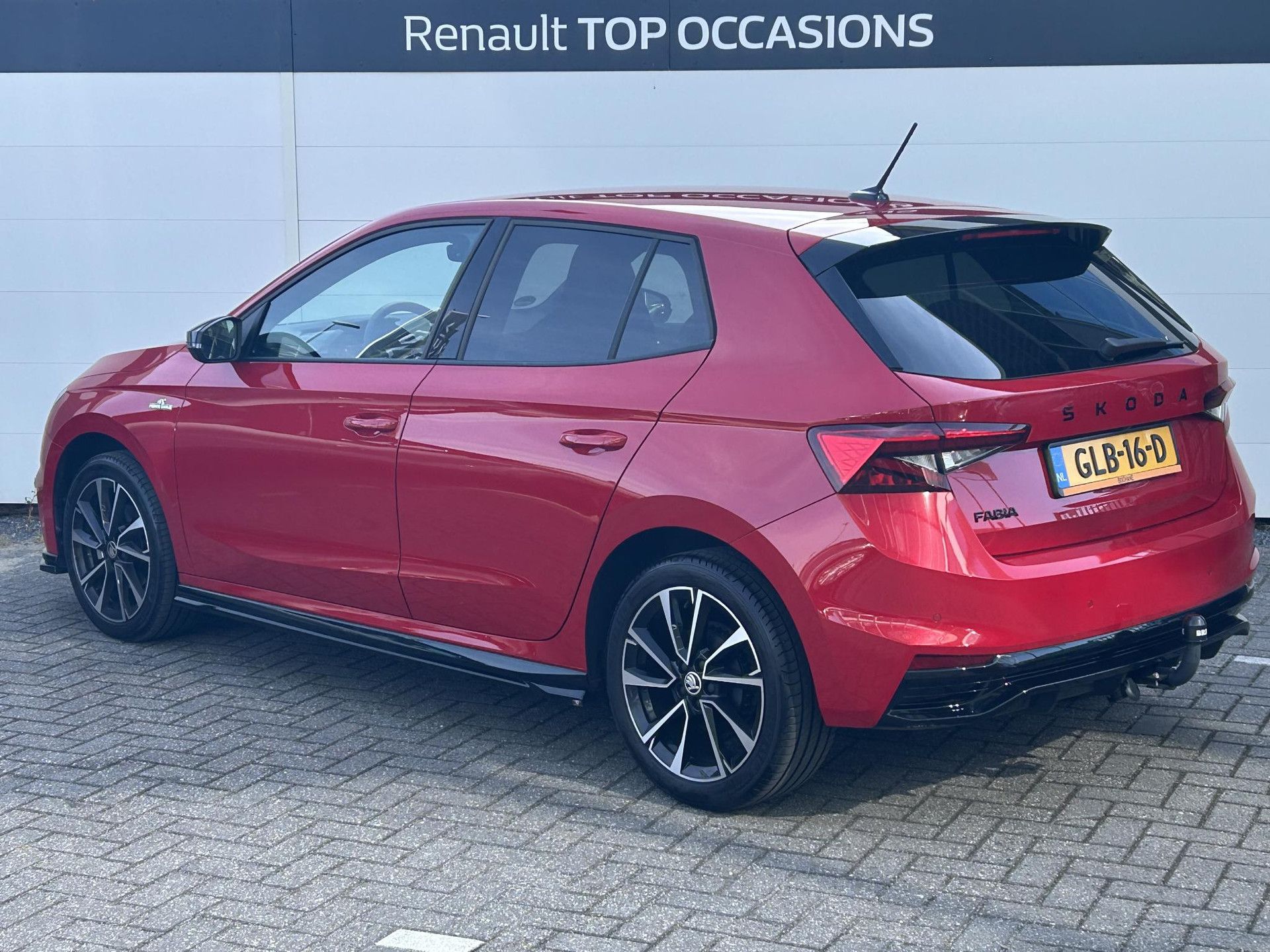 Skoda Fabia met kenteken GLB-16-D – detailfoto