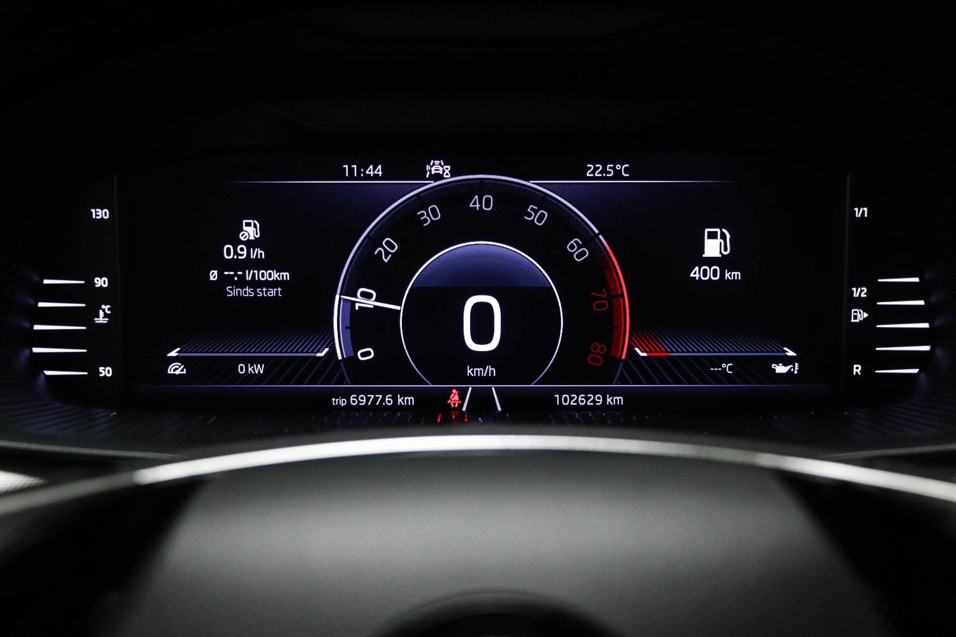 Skoda Kamiq met kenteken T-824-KV – dashboard