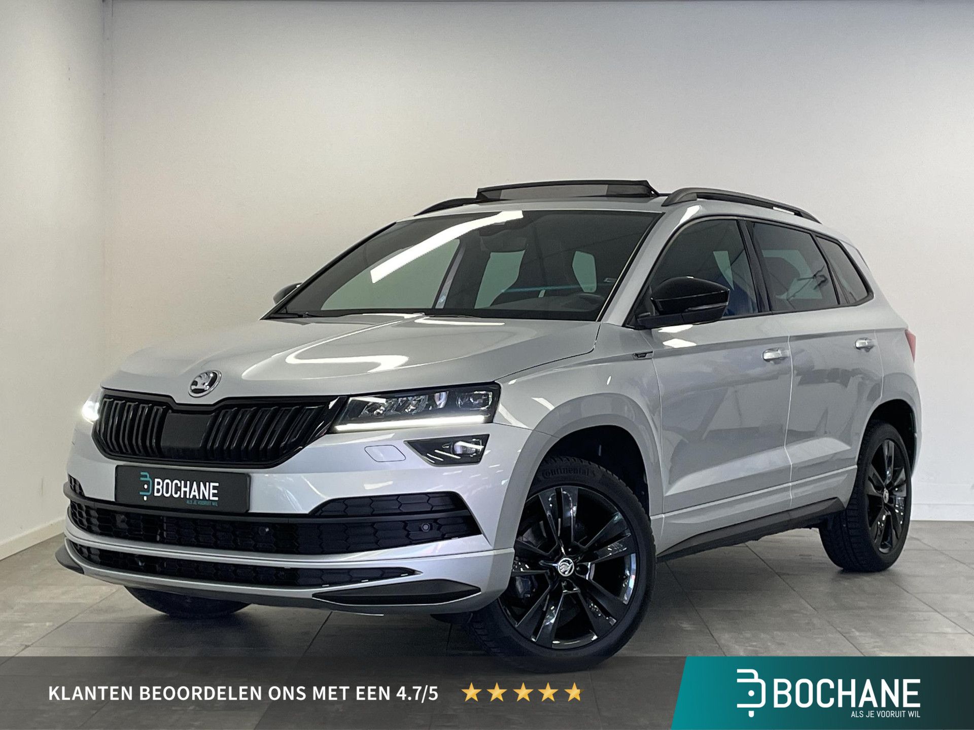 Skoda Karoq met kenteken H-127-SR – vooraanzicht