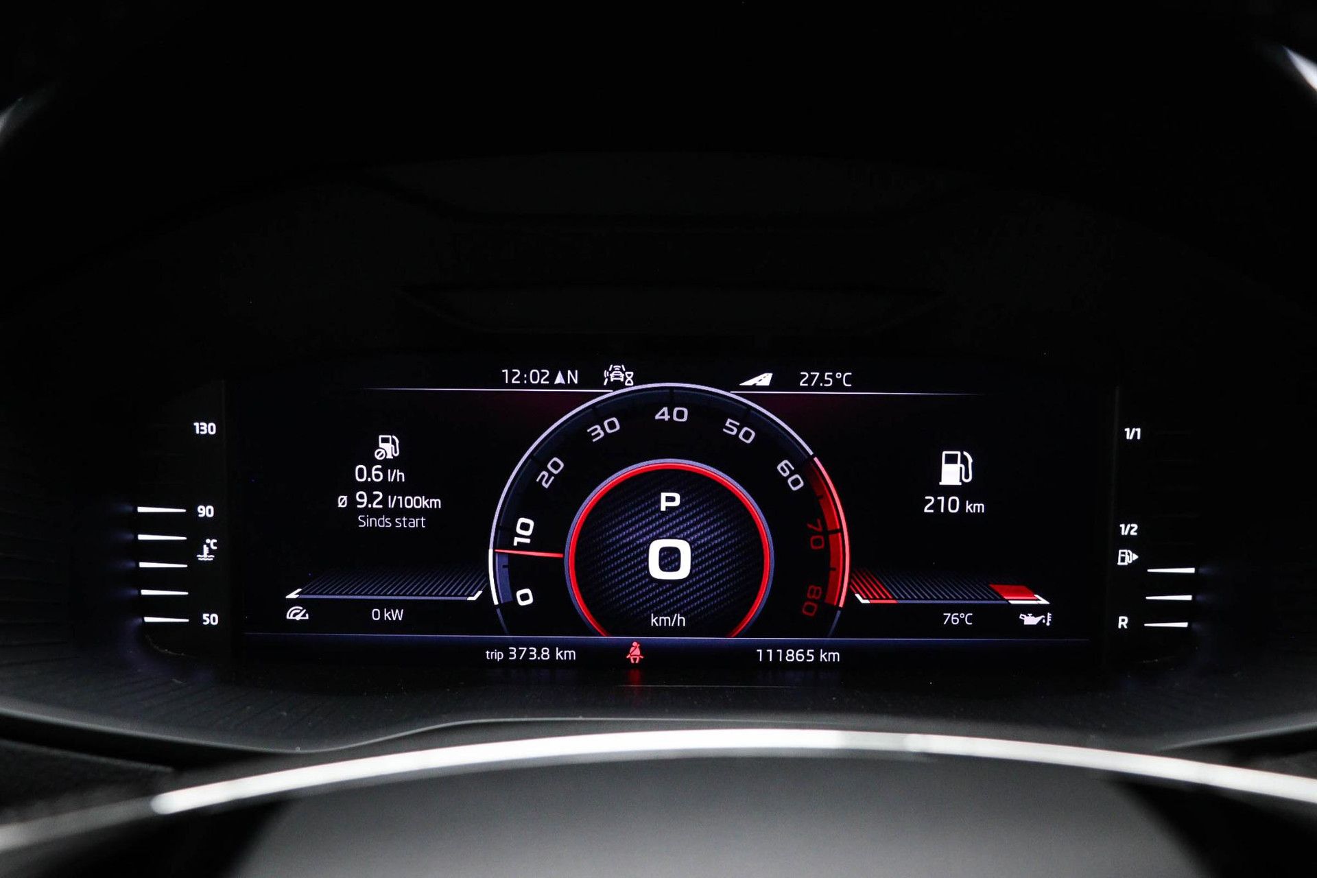 Skoda Karoq met kenteken N-944-ZN – dashboard